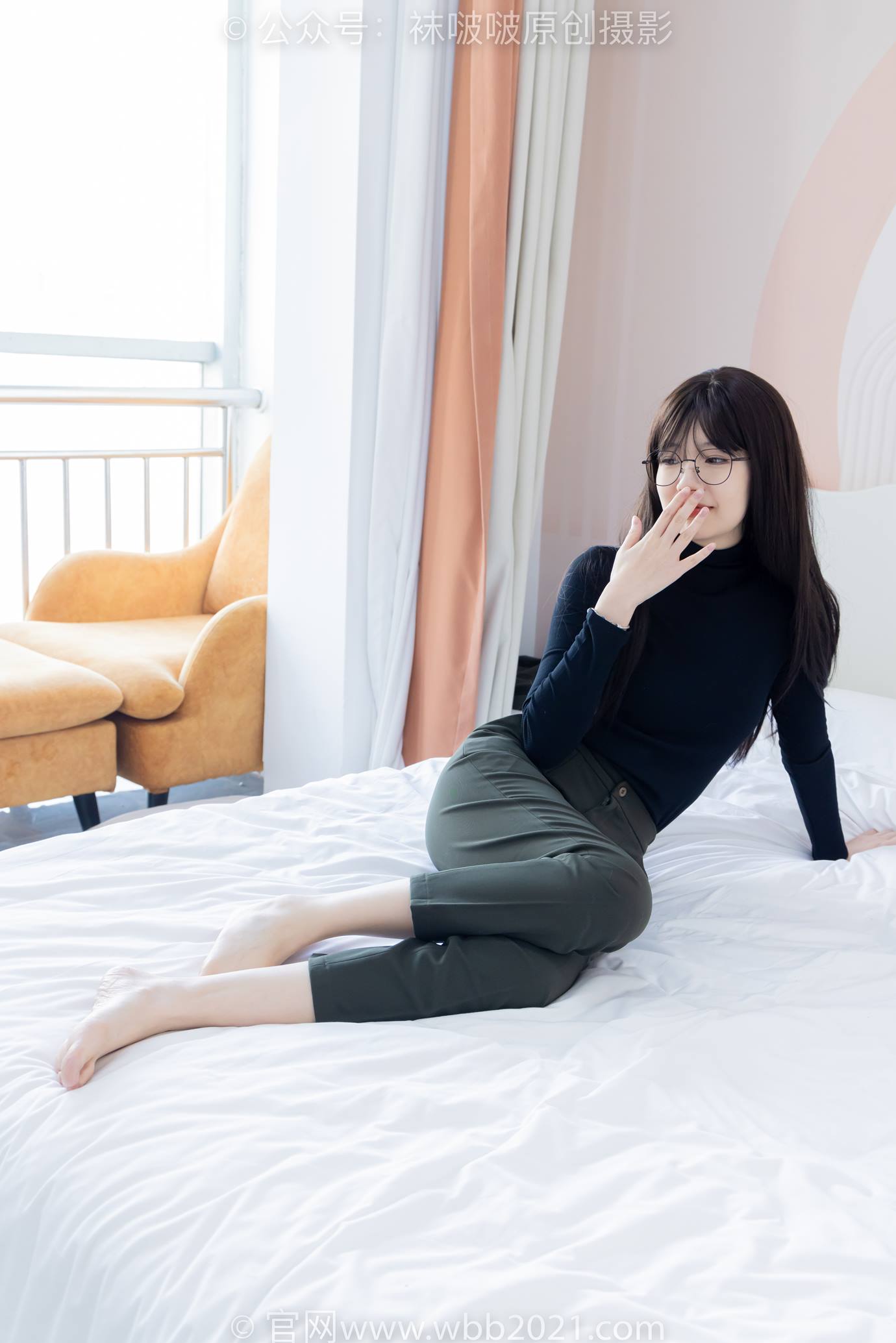 图片[73]-[BoBoSocks袜啵啵]NO.519 小甜豆 高跟鞋、薄黑丝、裸足、ol制服、裤里丝[100P] – 速更版-美库