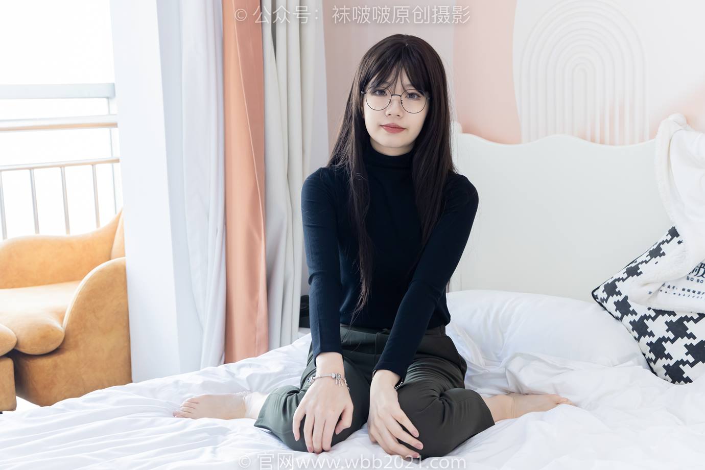 图片[75]-[BoBoSocks袜啵啵]NO.519 小甜豆 高跟鞋、薄黑丝、裸足、ol制服、裤里丝[100P] – 速更版-美库