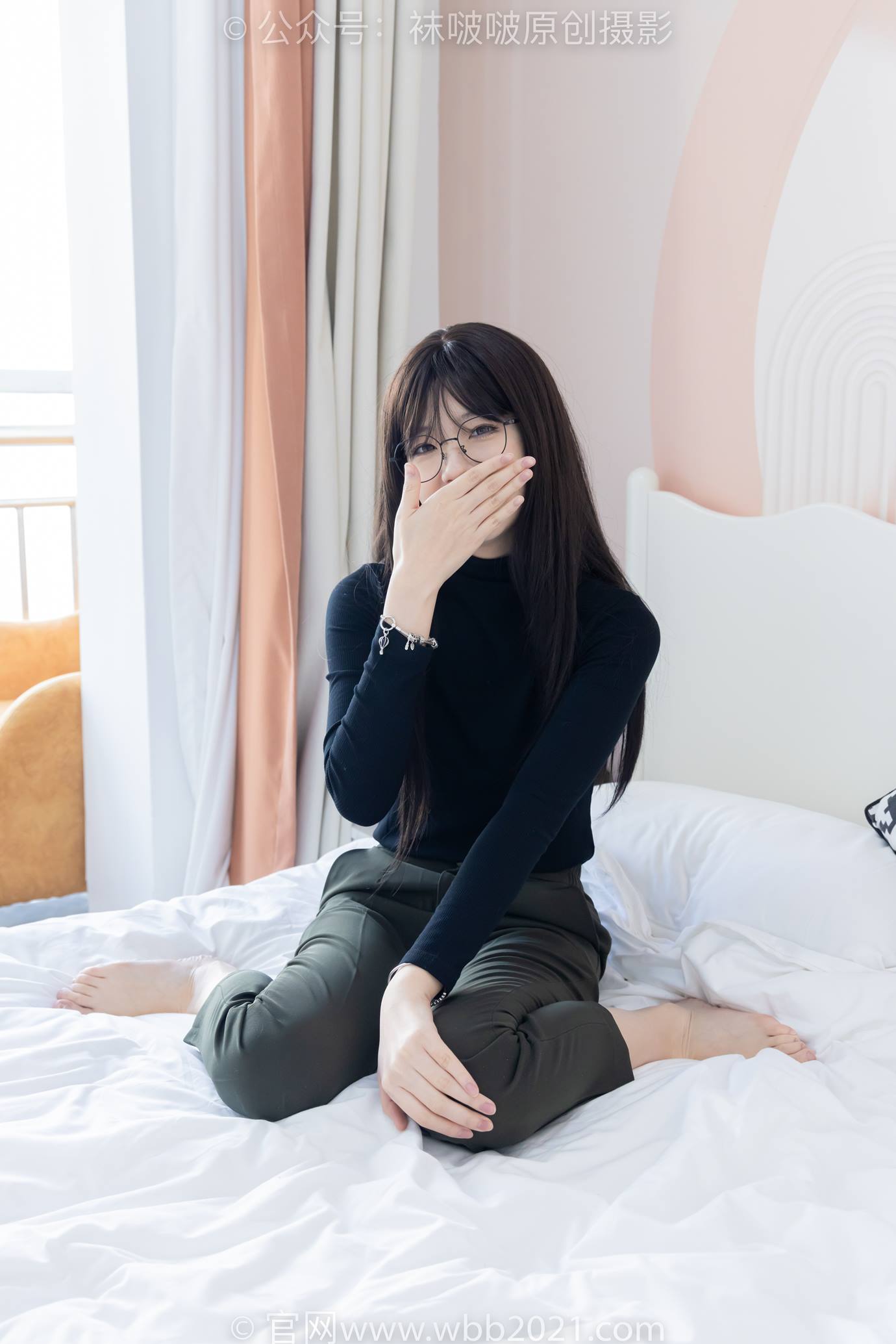 图片[77]-[BoBoSocks袜啵啵]NO.519 小甜豆 高跟鞋、薄黑丝、裸足、ol制服、裤里丝[100P] – 速更版-美库