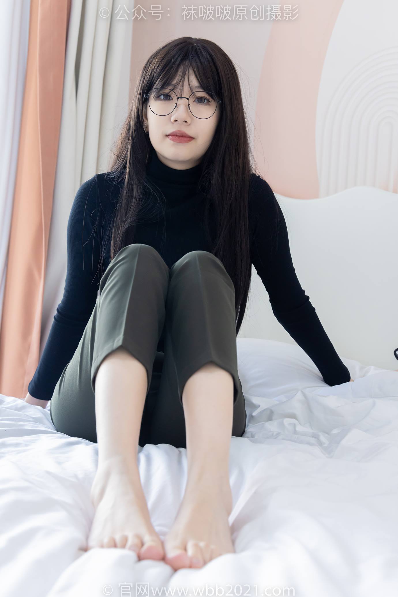 图片[79]-[BoBoSocks袜啵啵]NO.519 小甜豆 高跟鞋、薄黑丝、裸足、ol制服、裤里丝[100P] – 速更版-美库