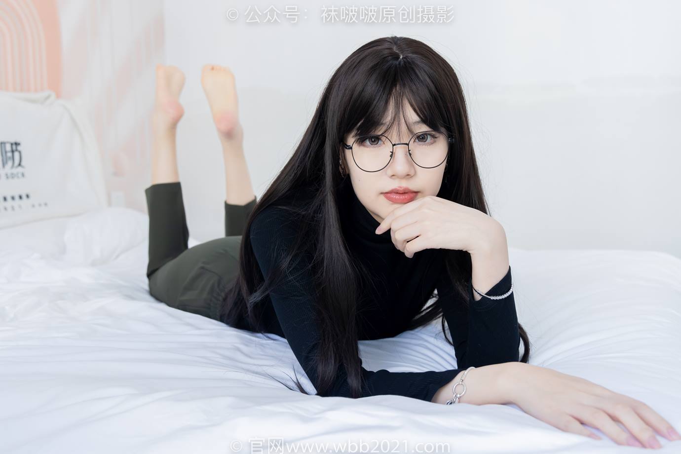 图片[92]-[BoBoSocks袜啵啵]NO.519 小甜豆 高跟鞋、薄黑丝、裸足、ol制服、裤里丝[100P] – 速更版-美库