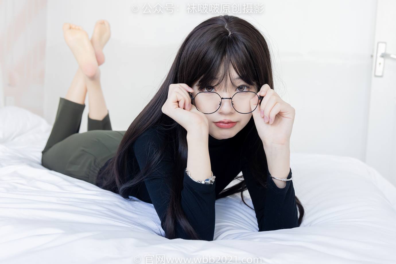 图片[94]-[BoBoSocks袜啵啵]NO.519 小甜豆 高跟鞋、薄黑丝、裸足、ol制服、裤里丝[100P] – 速更版-美库