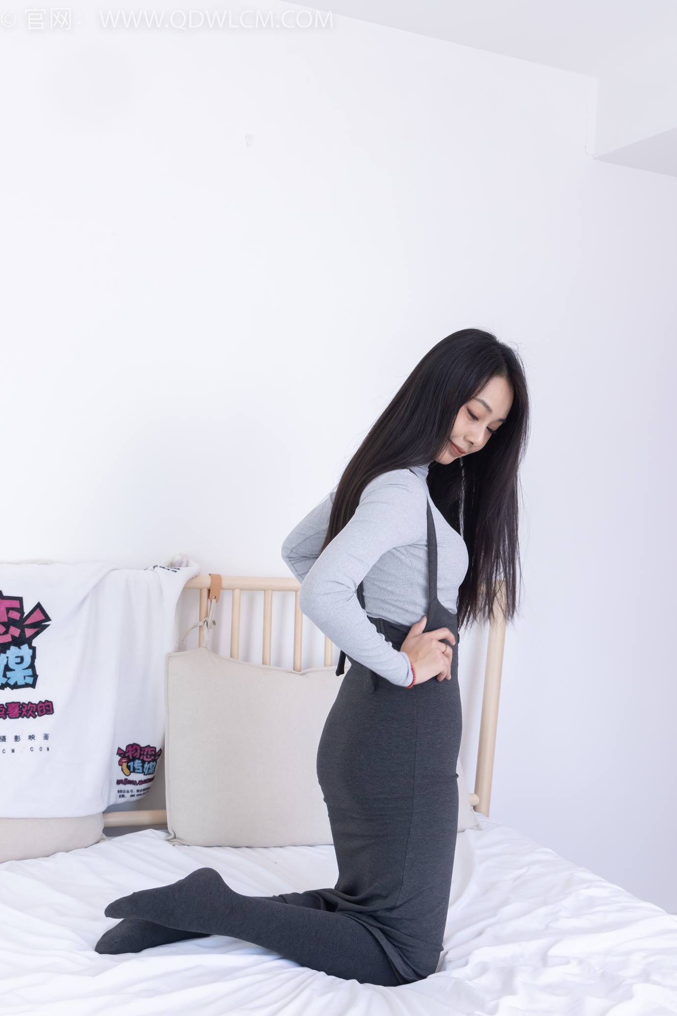 图片[83]-物恋传媒 NO.2291 岚岚-皮鞋、厚灰丝[130P] – 速更版-美库