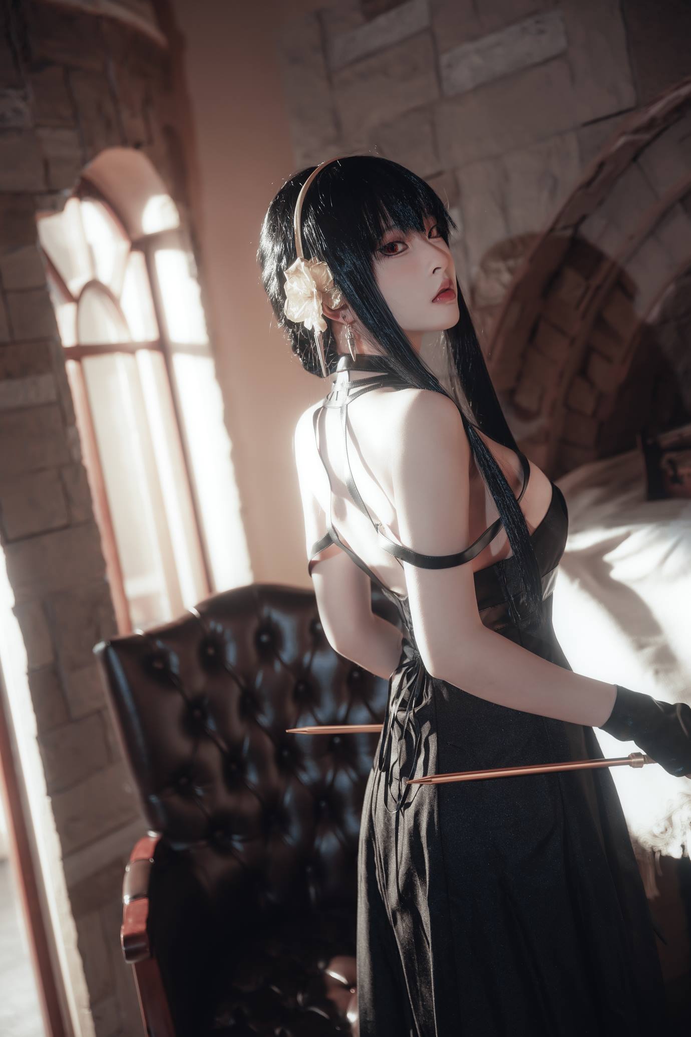 图片[16]-清水由乃  – 间谍过家家 约尔战斗服[29P] – 速更版-美库