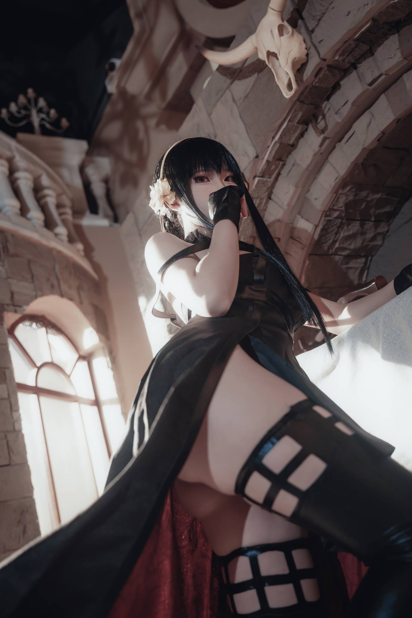 图片[22]-清水由乃  – 间谍过家家 约尔战斗服[29P] – 速更版-美库