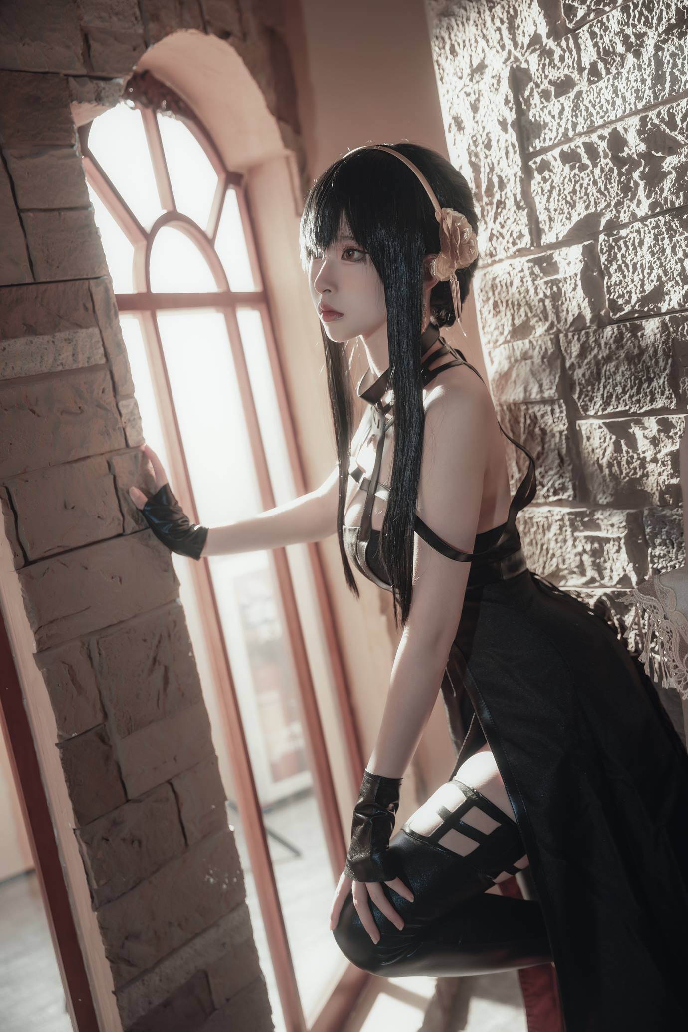 图片[26]-清水由乃  – 间谍过家家 约尔战斗服[29P] – 速更版-美库