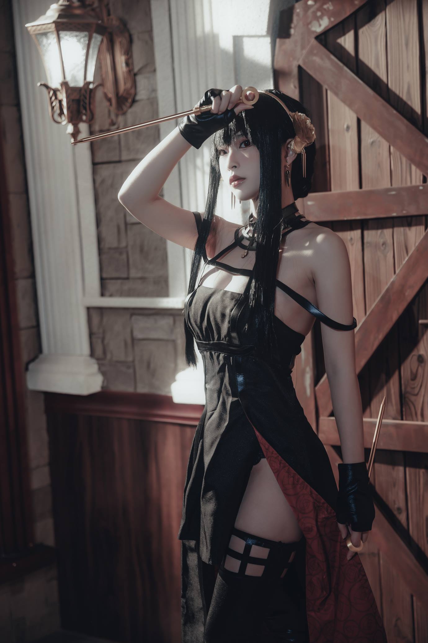 图片[29]-清水由乃  – 间谍过家家 约尔战斗服[29P] – 速更版-美库