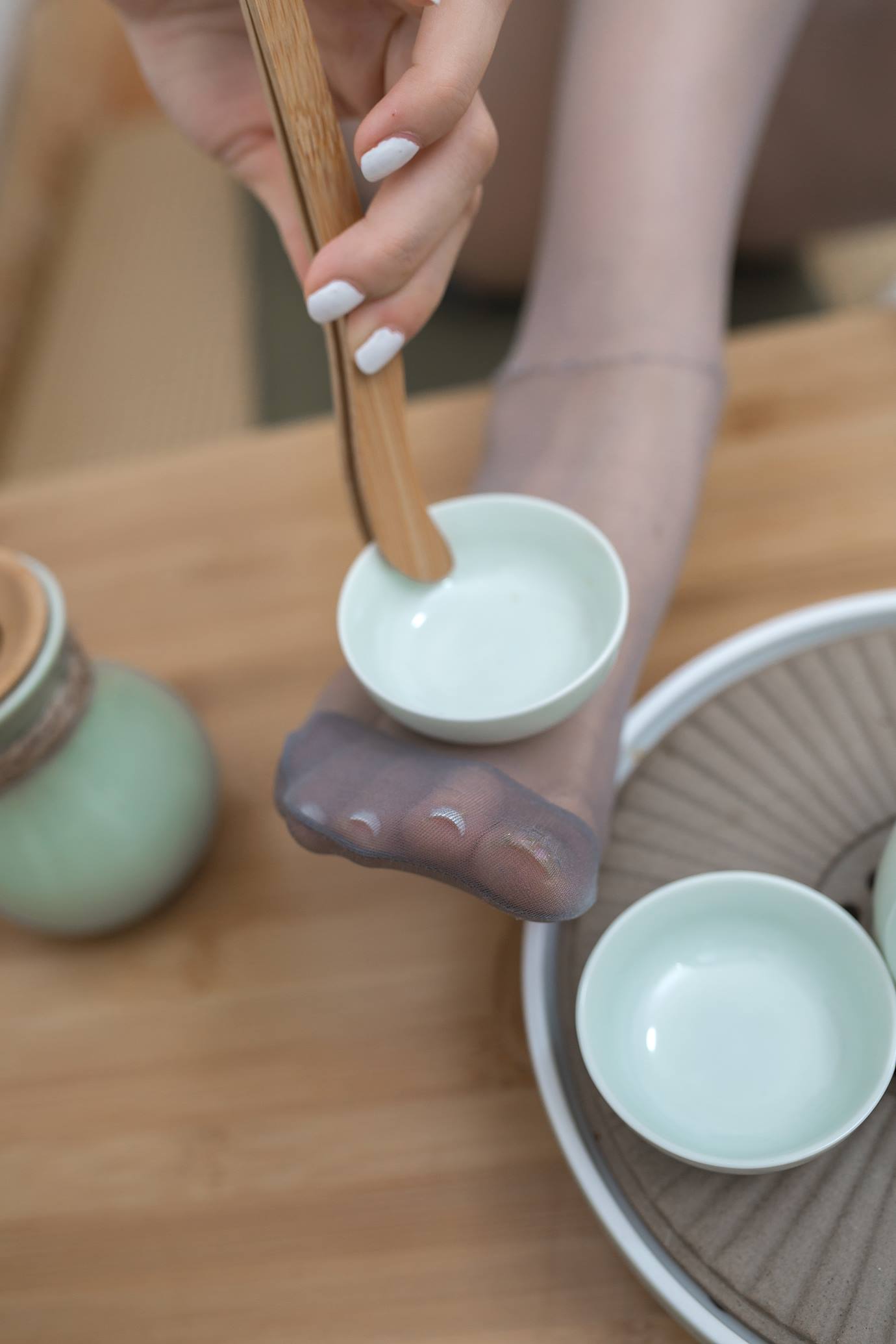 图片[28]-Sia不吃鱼  – 茶艺旗袍丝足[97P] – 速更版-美库