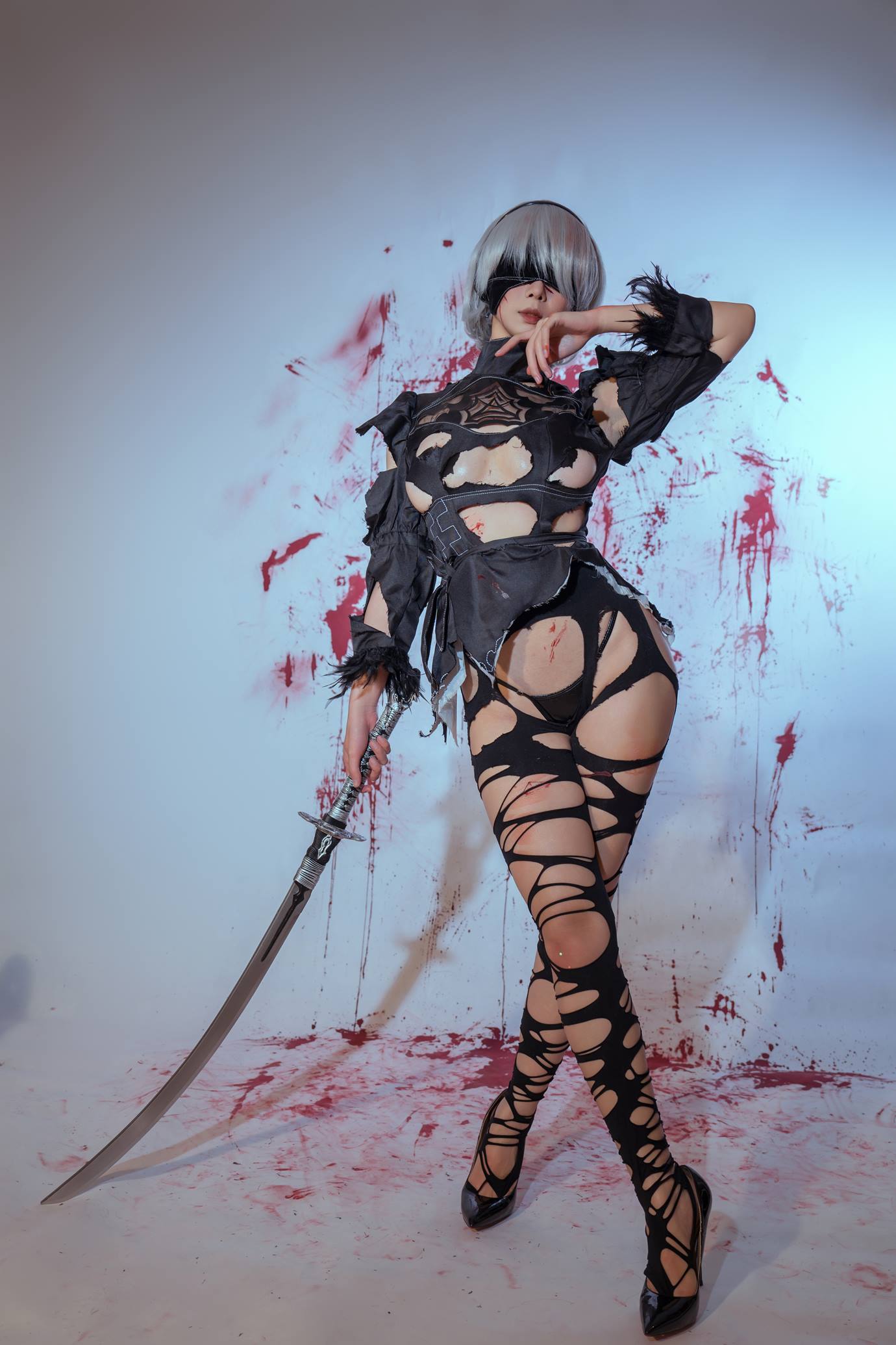 图片[32]-云溪溪- 奶桃桃 2B YoRHa No.2 Type B 下[31P] – 速更版-美库