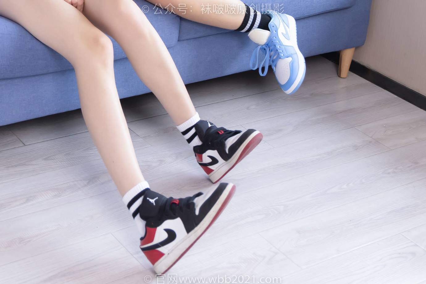 图片[14]-[BoBoSocks袜啵啵]NO.520 稚予&砂糖 板鞋、黑棉袜、白棉袜、裸足[160P] – 速更版-美库