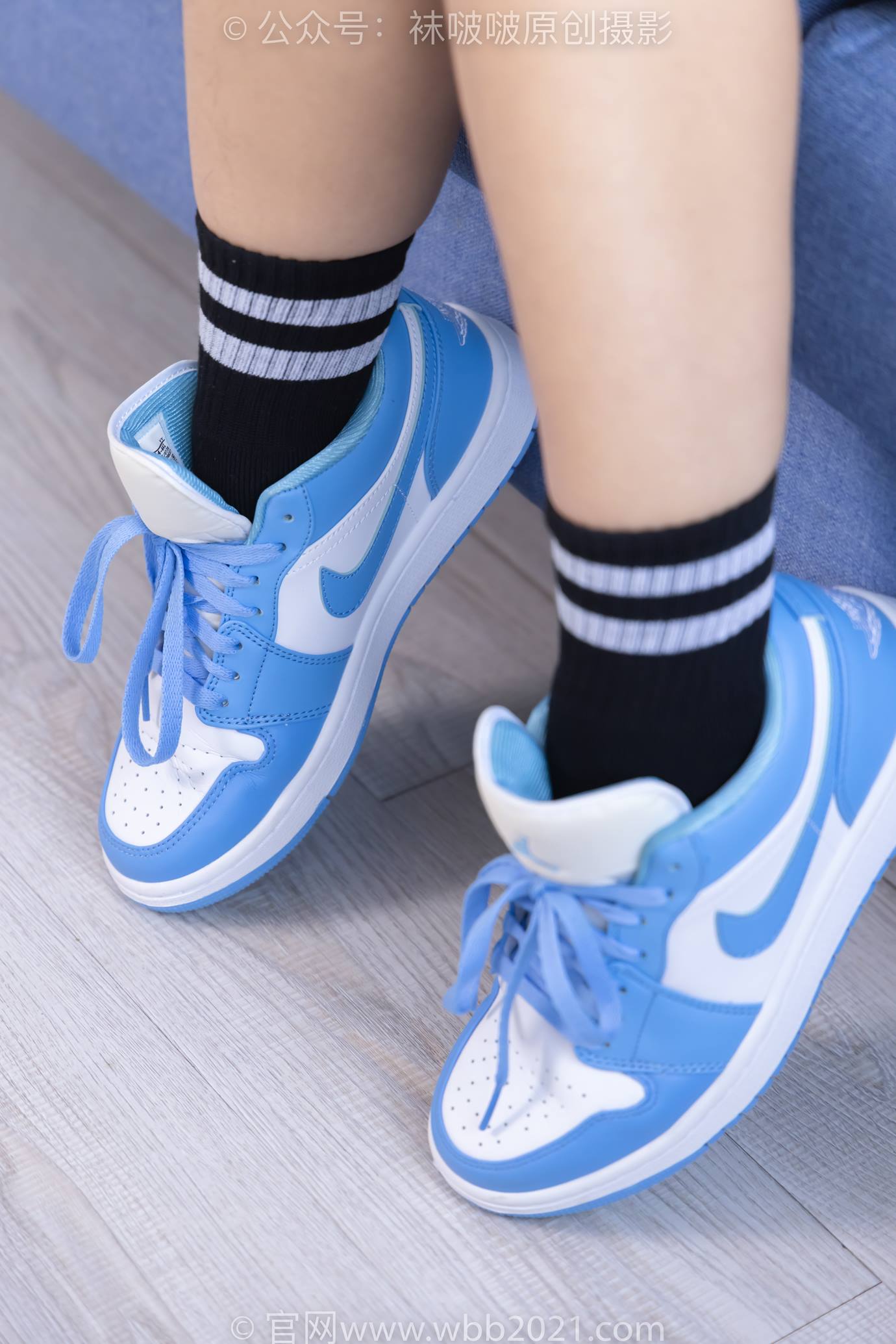图片[24]-[BoBoSocks袜啵啵]NO.520 稚予&砂糖 板鞋、黑棉袜、白棉袜、裸足[160P] – 速更版-美库
