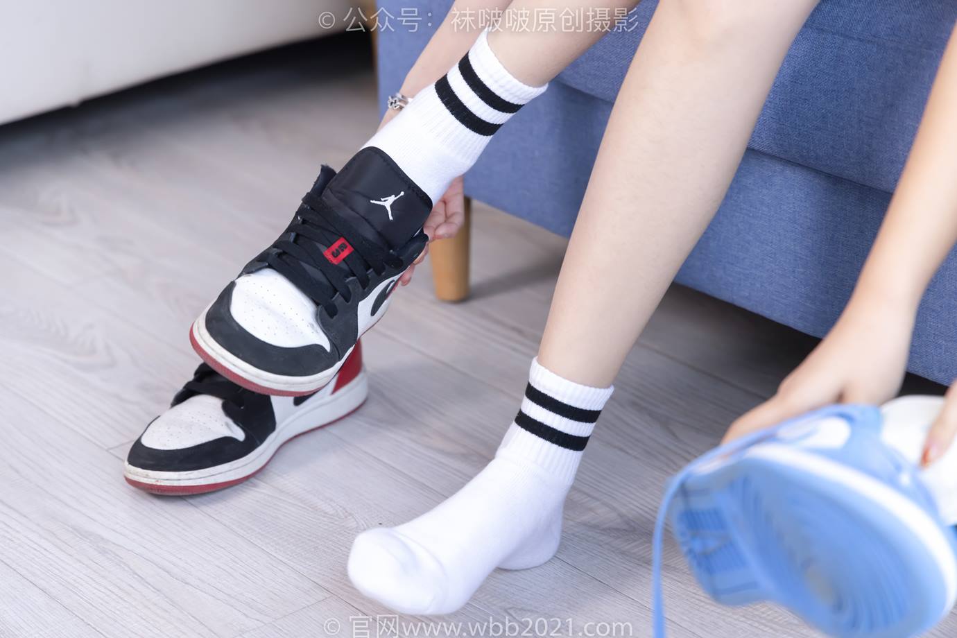 图片[27]-[BoBoSocks袜啵啵]NO.520 稚予&砂糖 板鞋、黑棉袜、白棉袜、裸足[160P] – 速更版-美库