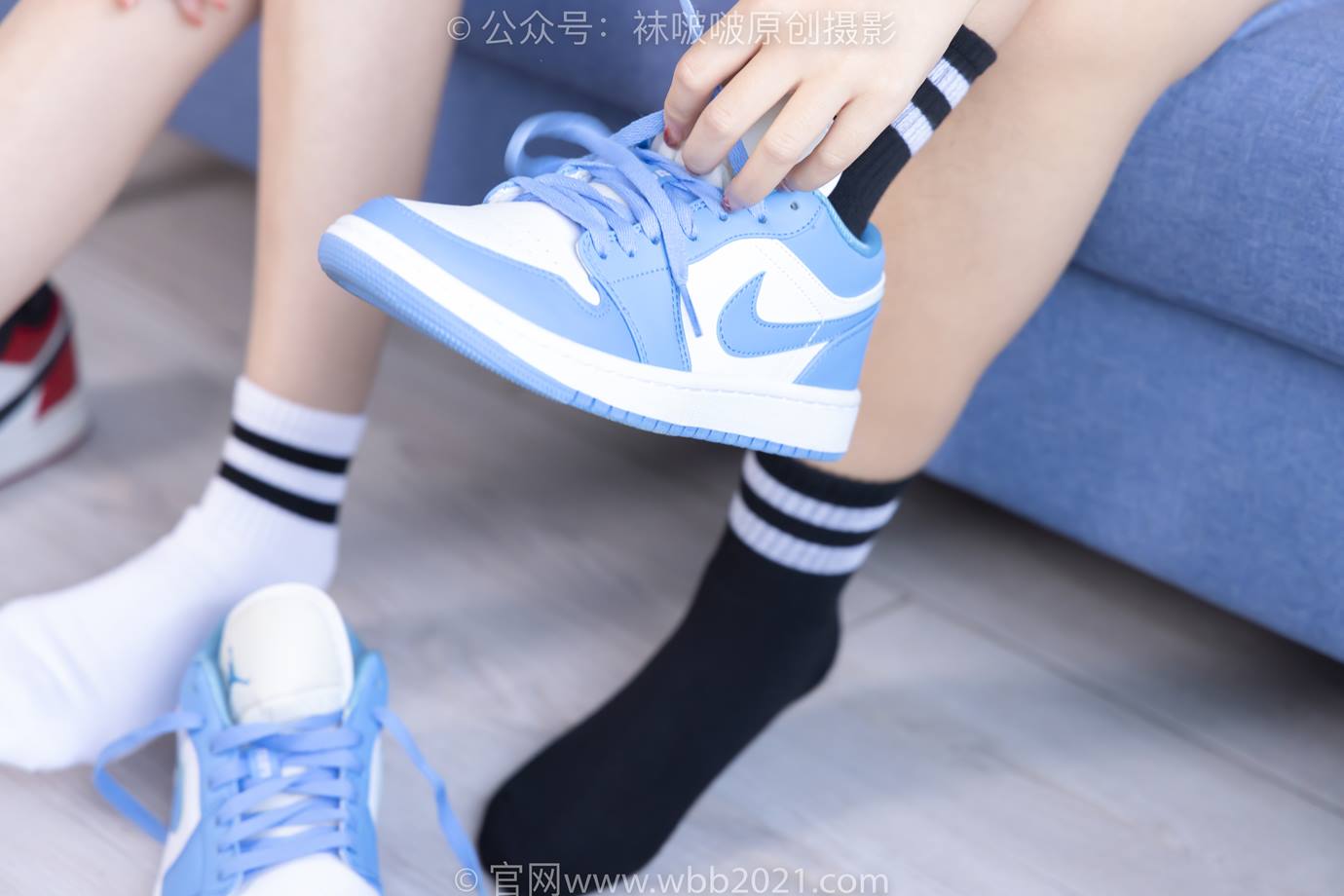 图片[28]-[BoBoSocks袜啵啵]NO.520 稚予&砂糖 板鞋、黑棉袜、白棉袜、裸足[160P] – 速更版-美库