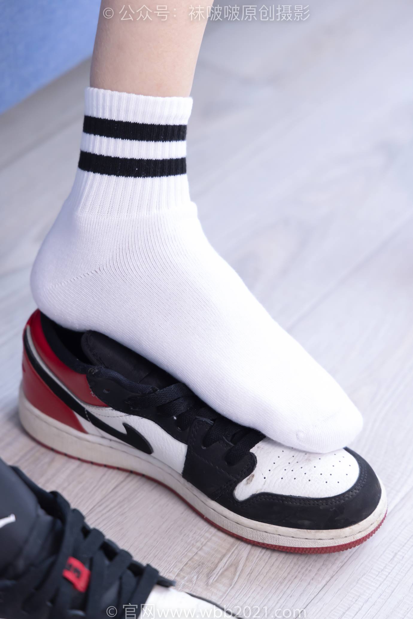 图片[34]-[BoBoSocks袜啵啵]NO.520 稚予&砂糖 板鞋、黑棉袜、白棉袜、裸足[160P] – 速更版-美库