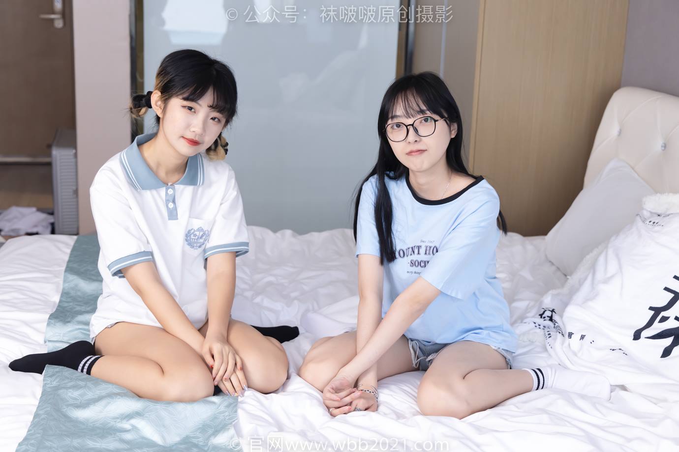 图片[44]-[BoBoSocks袜啵啵]NO.520 稚予&砂糖 板鞋、黑棉袜、白棉袜、裸足[160P] – 速更版-美库