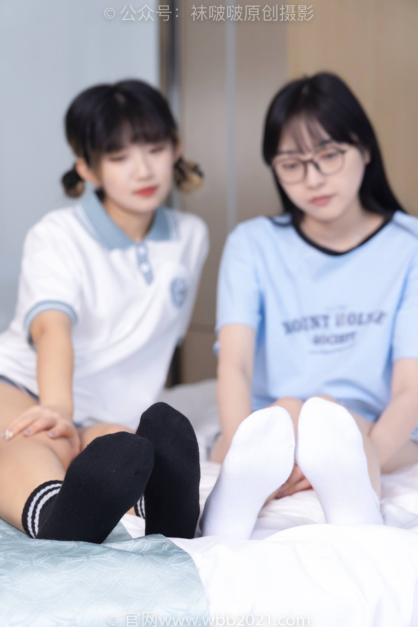 图片[58]-[BoBoSocks袜啵啵]NO.520 稚予&砂糖 板鞋、黑棉袜、白棉袜、裸足[160P] – 速更版-美库