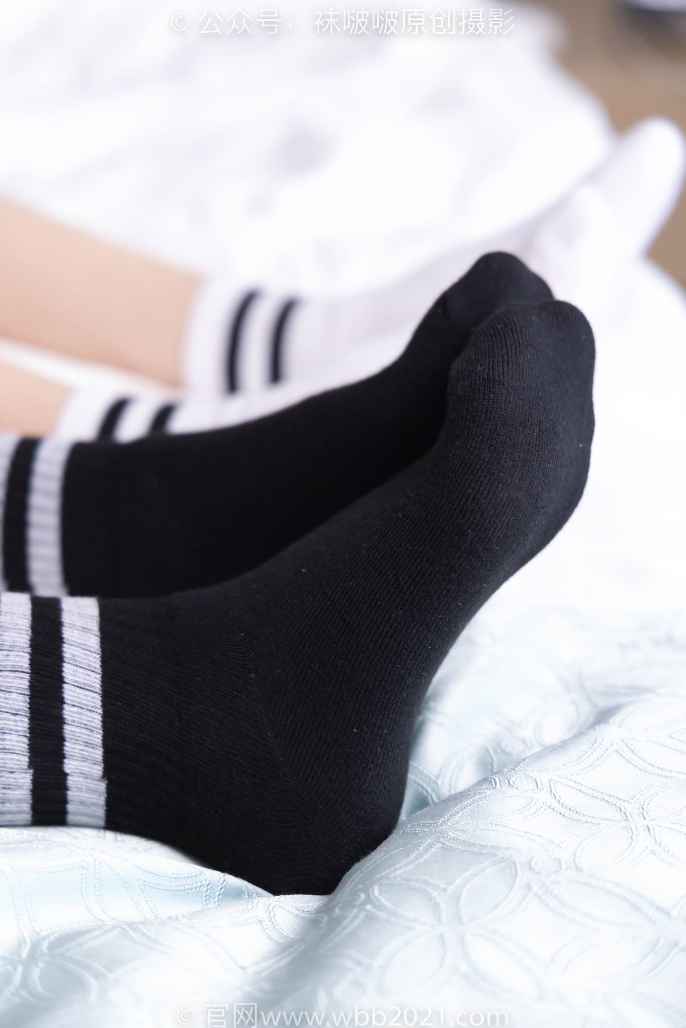 图片[62]-[BoBoSocks袜啵啵]NO.520 稚予&砂糖 板鞋、黑棉袜、白棉袜、裸足[160P] – 速更版-美库