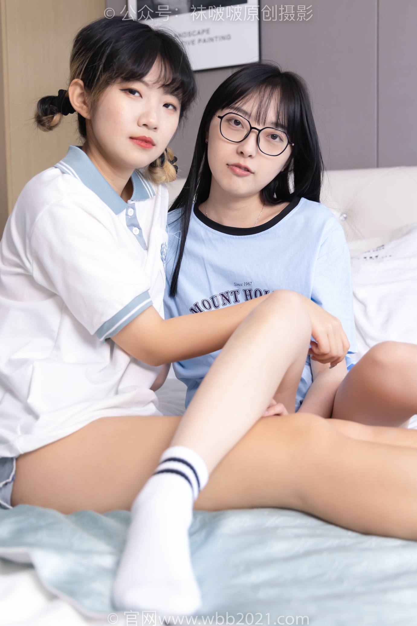 图片[65]-[BoBoSocks袜啵啵]NO.520 稚予&砂糖 板鞋、黑棉袜、白棉袜、裸足[160P] – 速更版-美库