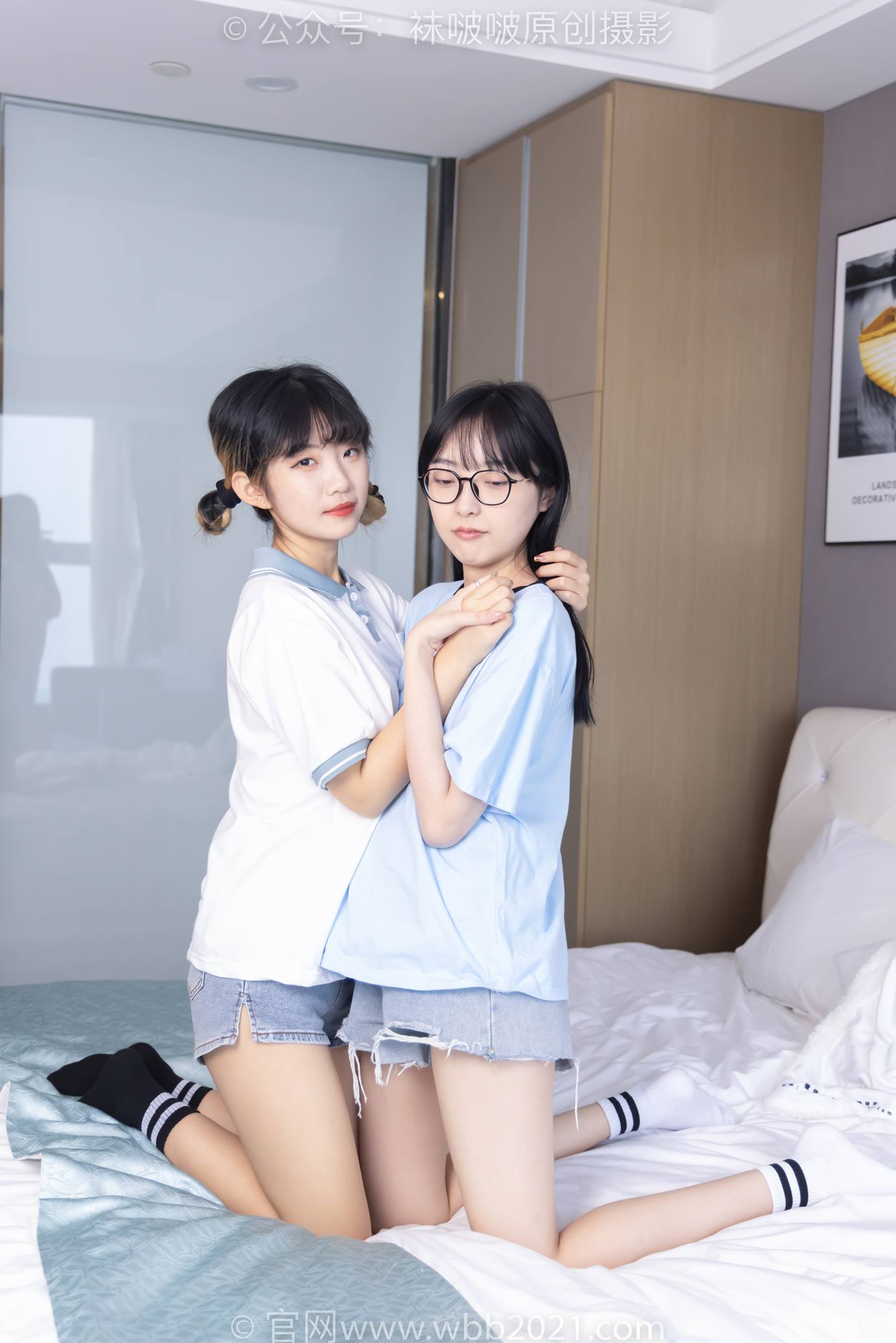 图片[67]-[BoBoSocks袜啵啵]NO.520 稚予&砂糖 板鞋、黑棉袜、白棉袜、裸足[160P] – 速更版-美库