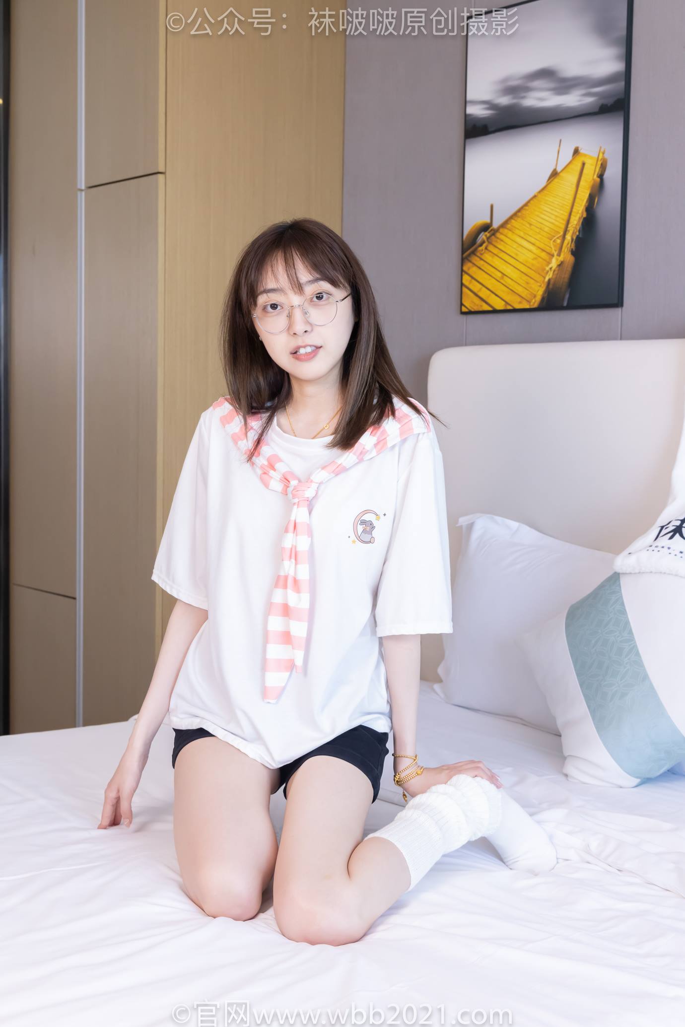 图片[93]-[BoBoSocks袜啵啵]NO.520 稚予&砂糖 板鞋、黑棉袜、白棉袜、裸足[160P] – 速更版-美库