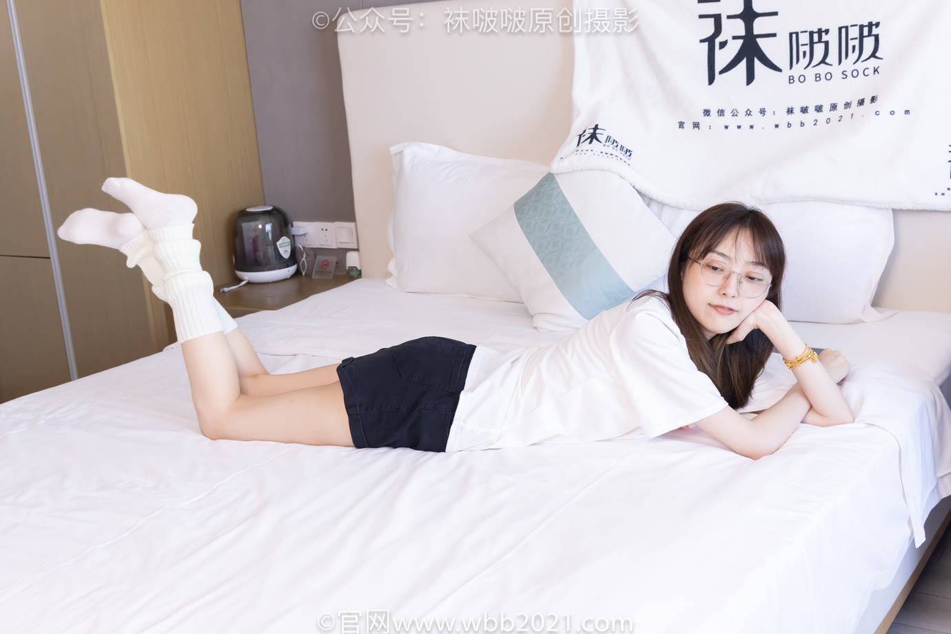 图片[89]-[BoBoSocks袜啵啵]NO.520 稚予&砂糖 板鞋、黑棉袜、白棉袜、裸足[160P] – 速更版-美库