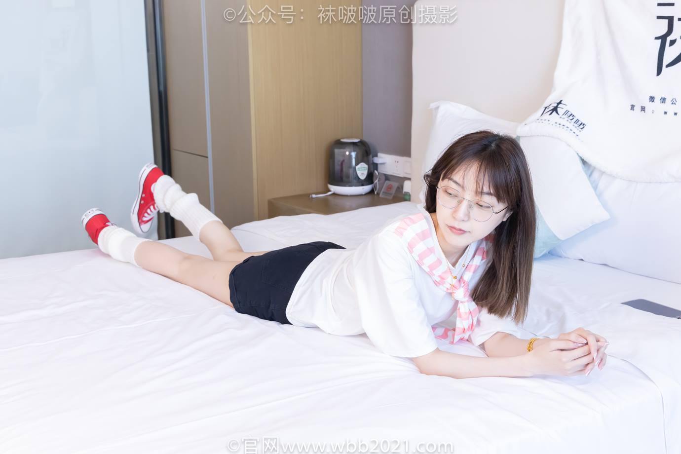 图片[84]-[BoBoSocks袜啵啵]NO.520 稚予&砂糖 板鞋、黑棉袜、白棉袜、裸足[160P] – 速更版-美库