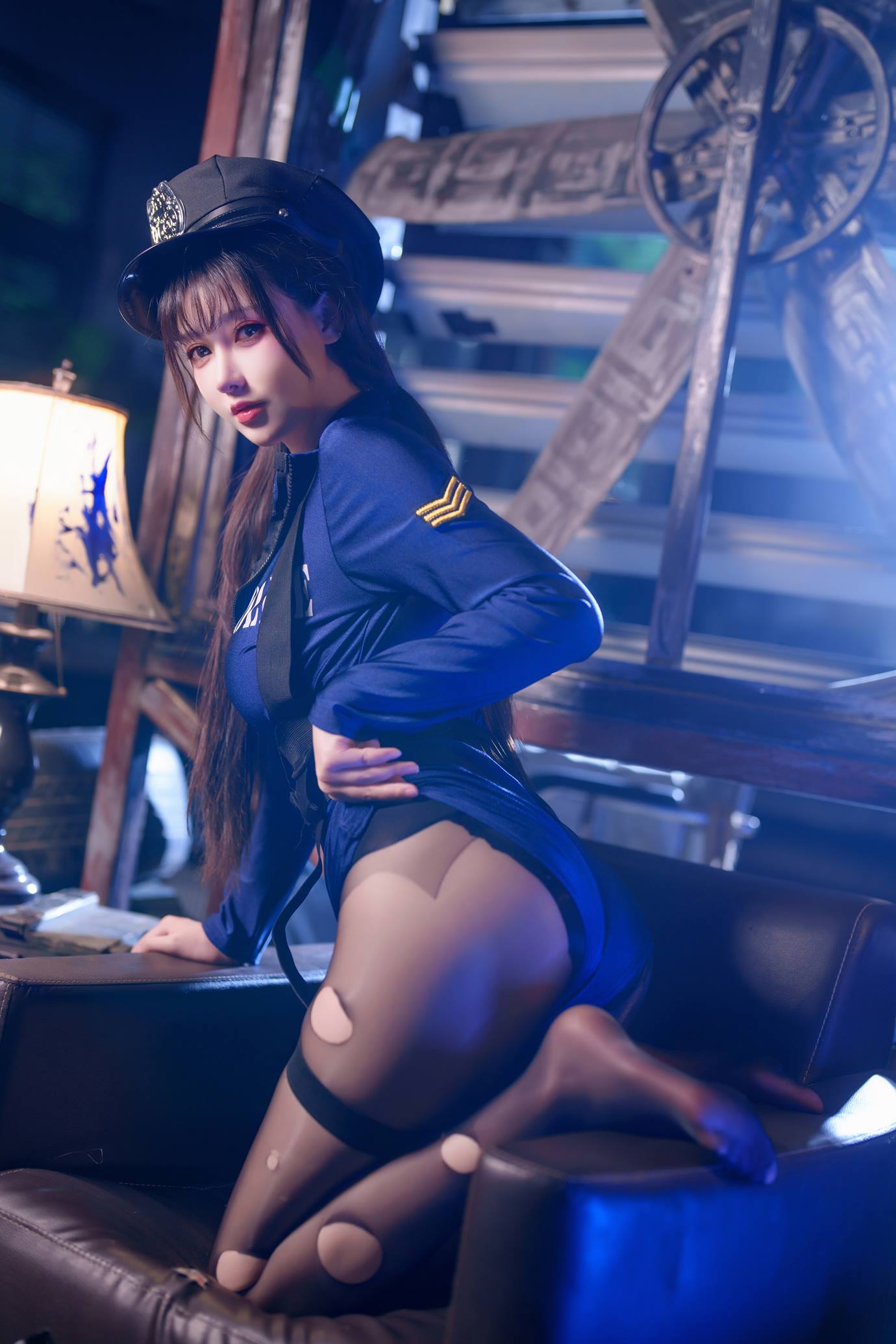 图片[28]-羽生三未图集 – 纯狱之风女警[31P] – 速更版-美库