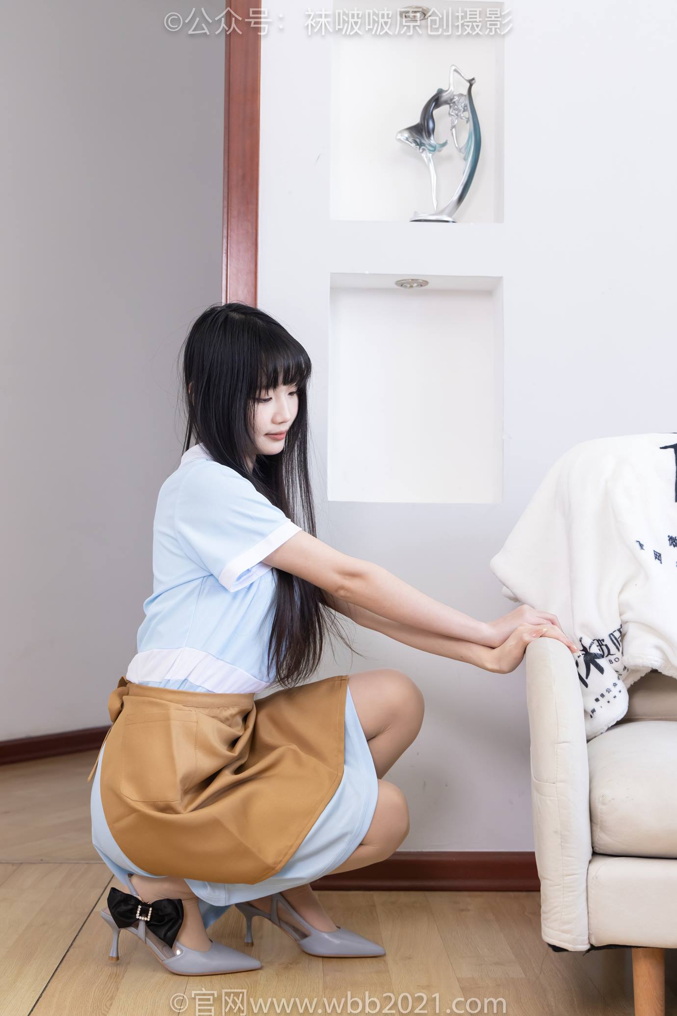 图片[10]-[BoBoSocks袜啵啵]NO.521 甜甜圈-制服、高跟鞋、薄肉丝、裸足[113P] – 速更版-美库