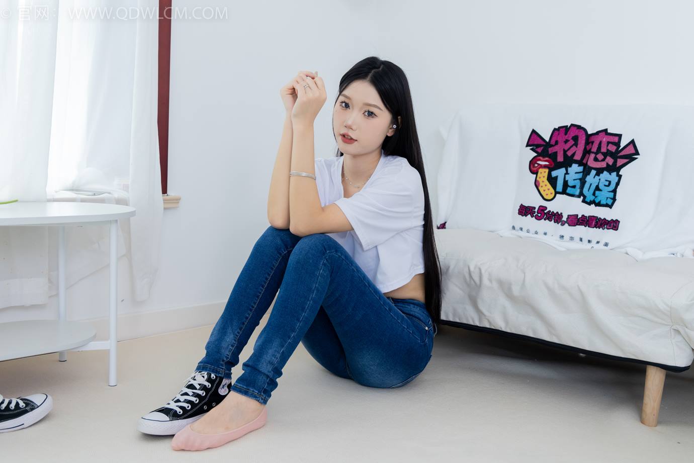 图片[54]-物恋传媒 NO.2293 小竹-匡威帆布鞋、粉色船袜、肚子疼揉肚子剧情[160P] – 速更版-美库