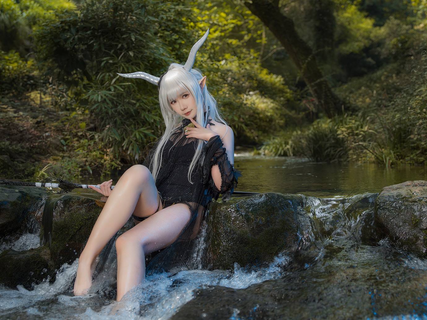 图片[14]-麻花麻花酱 – 明日方舟 闪灵泳装[20P] – 速更版-美库