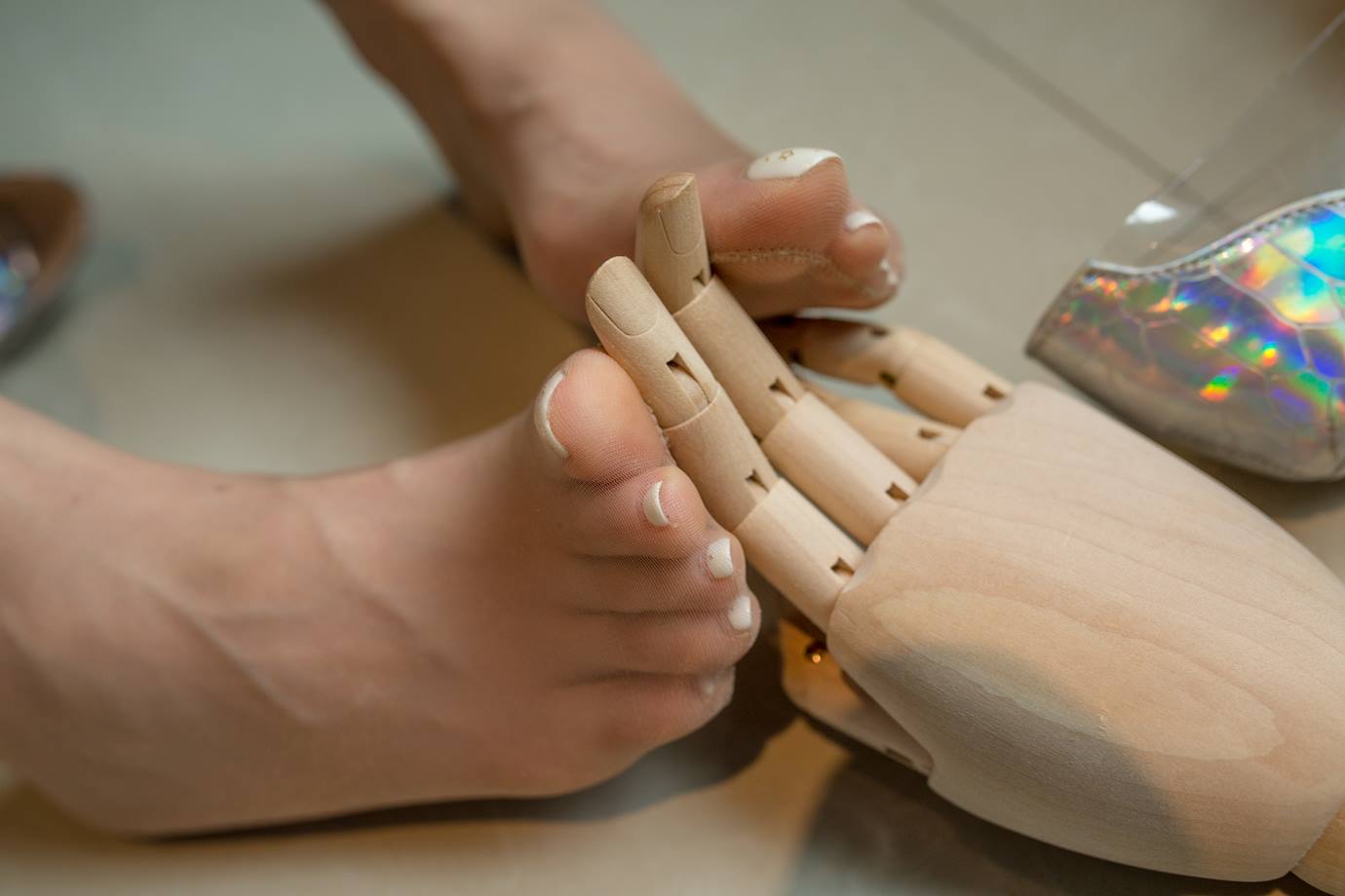 图片[52]-Sia不吃鱼  – OL丝足[92P] – 速更版-美库