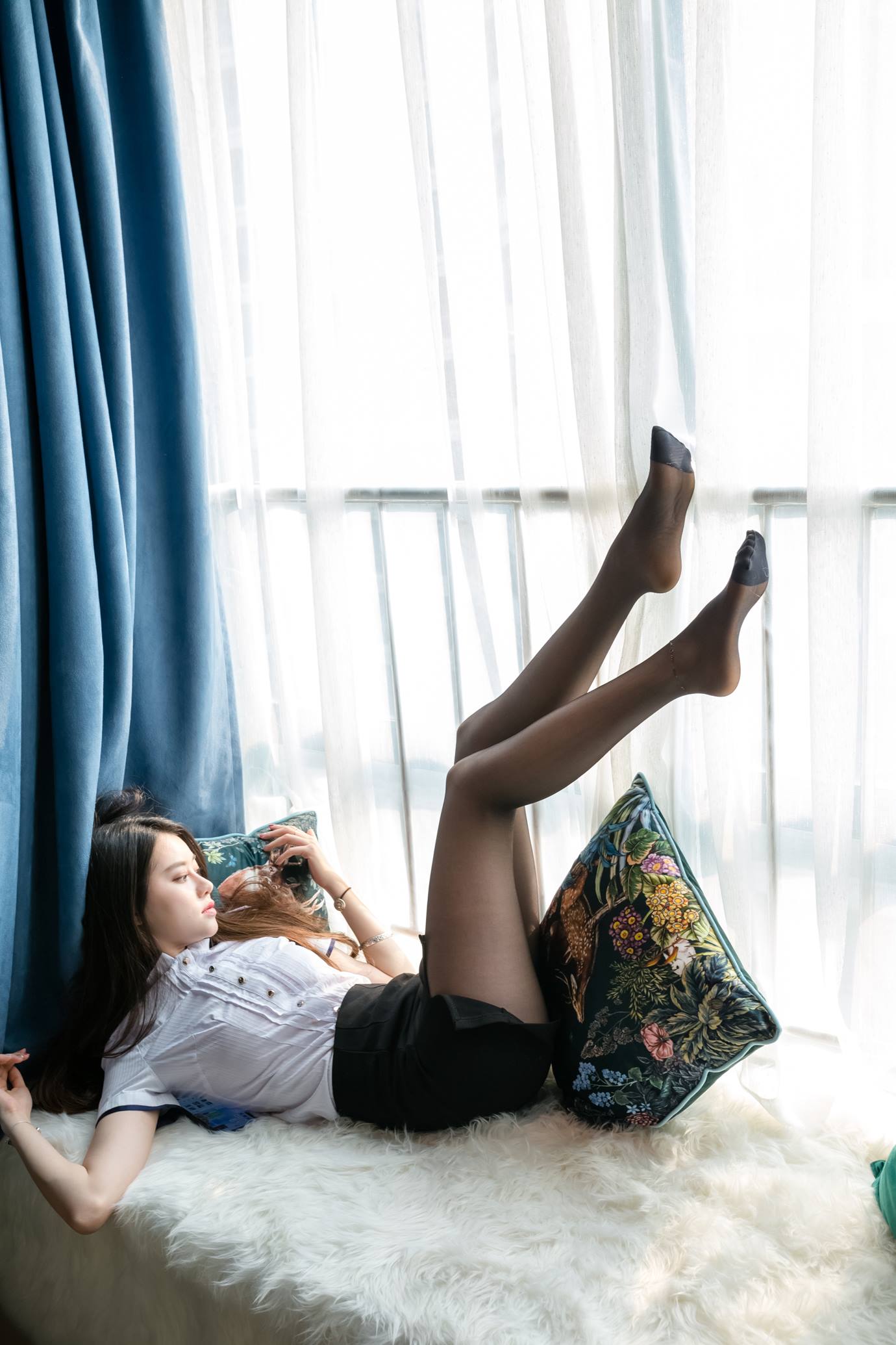 图片[48]-Sia不吃鱼  – 阳光下的黑丝[87P] – 速更版-美库