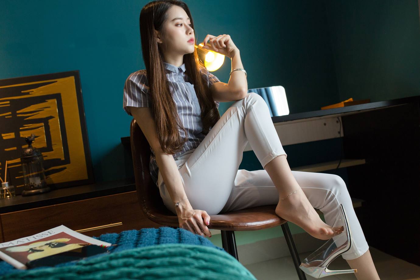 图片[62]-Sia不吃鱼  – OL丝足[92P] – 速更版-美库