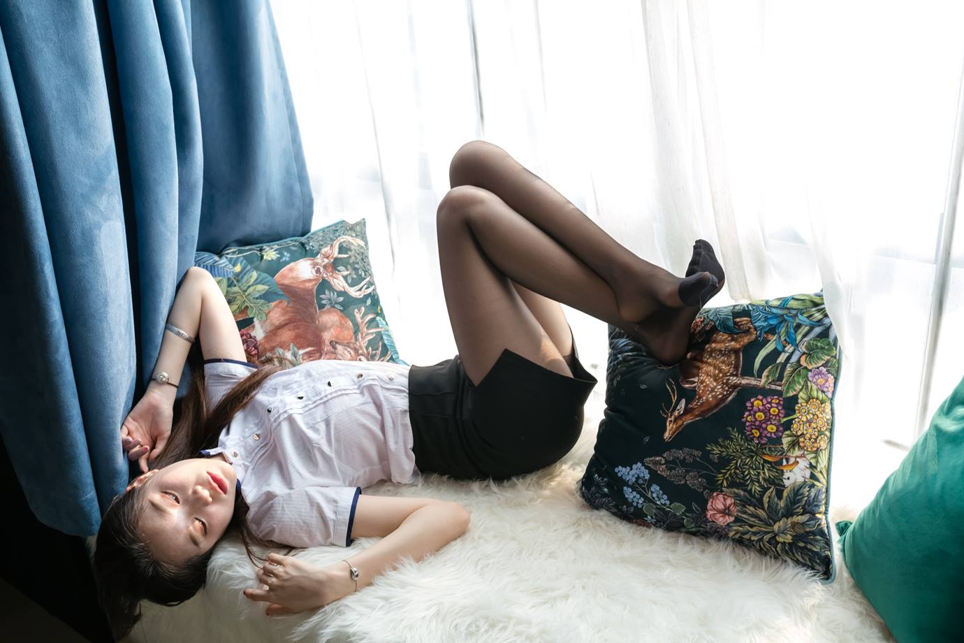 图片[59]-Sia不吃鱼  – 阳光下的黑丝[87P] – 速更版-美库