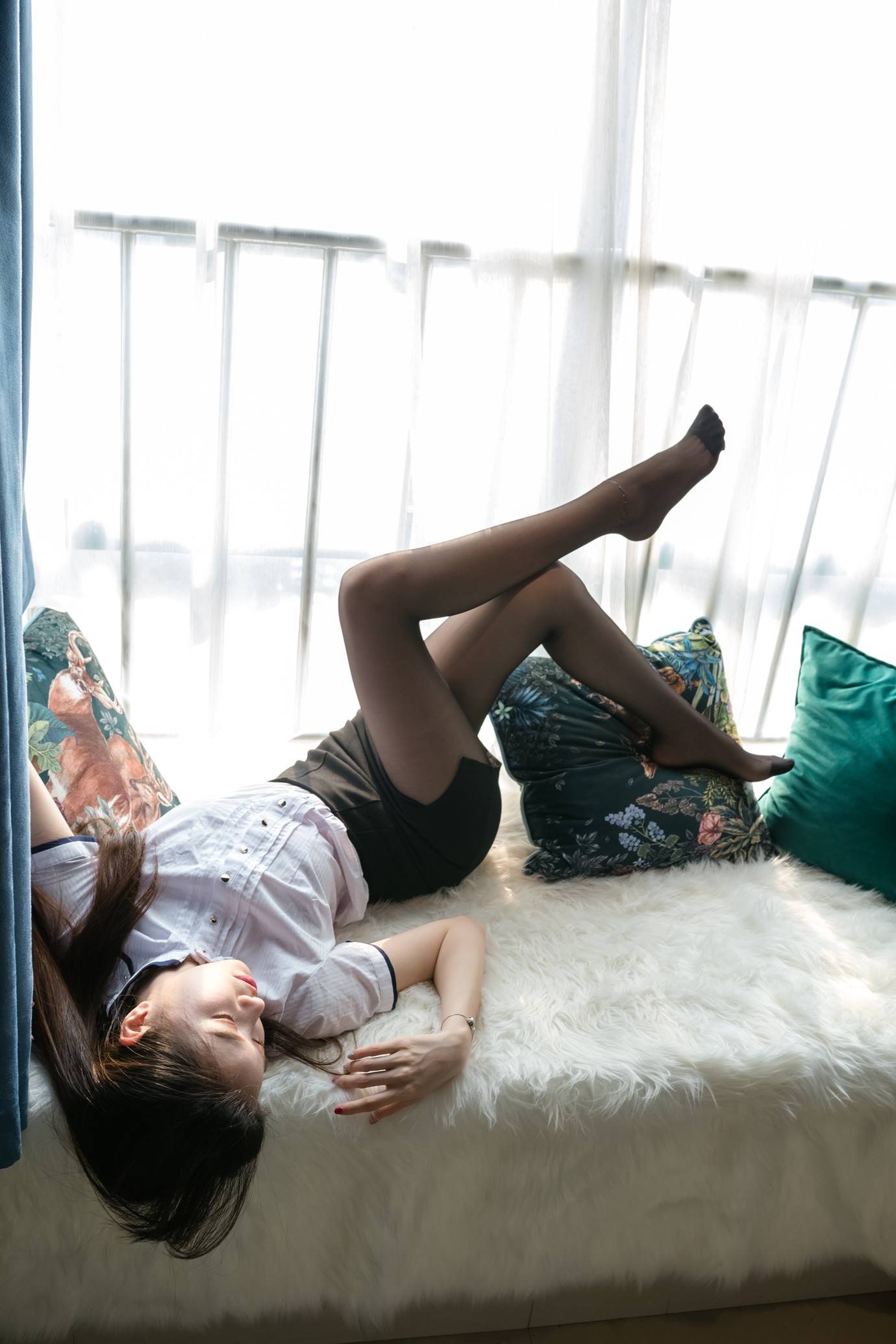 图片[61]-Sia不吃鱼  – 阳光下的黑丝[87P] – 速更版-美库