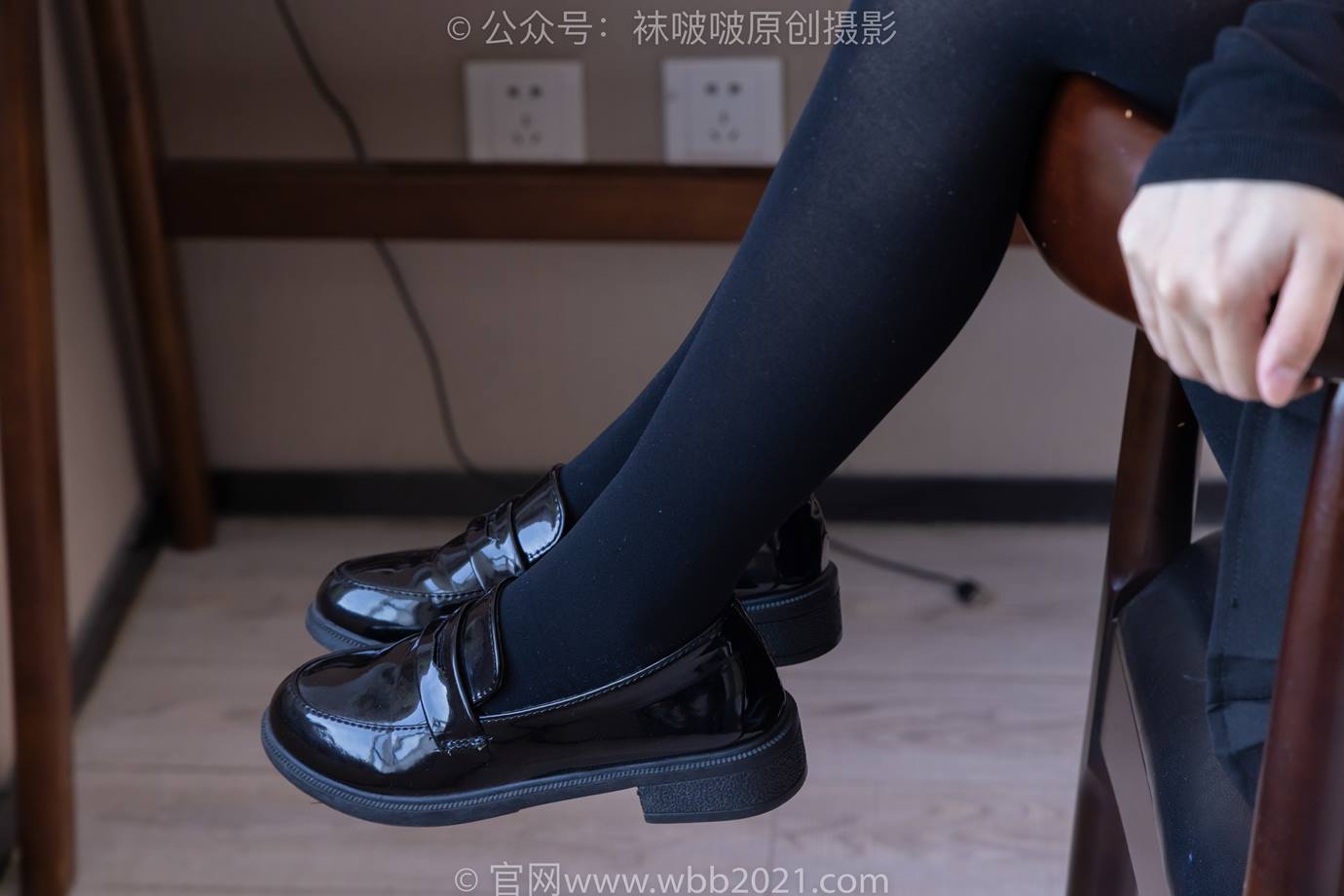 图片[11]-[BoBoSocks袜啵啵]NO.523 甜甜圈-皮鞋、厚黑丝[129P] – 速更版-美库