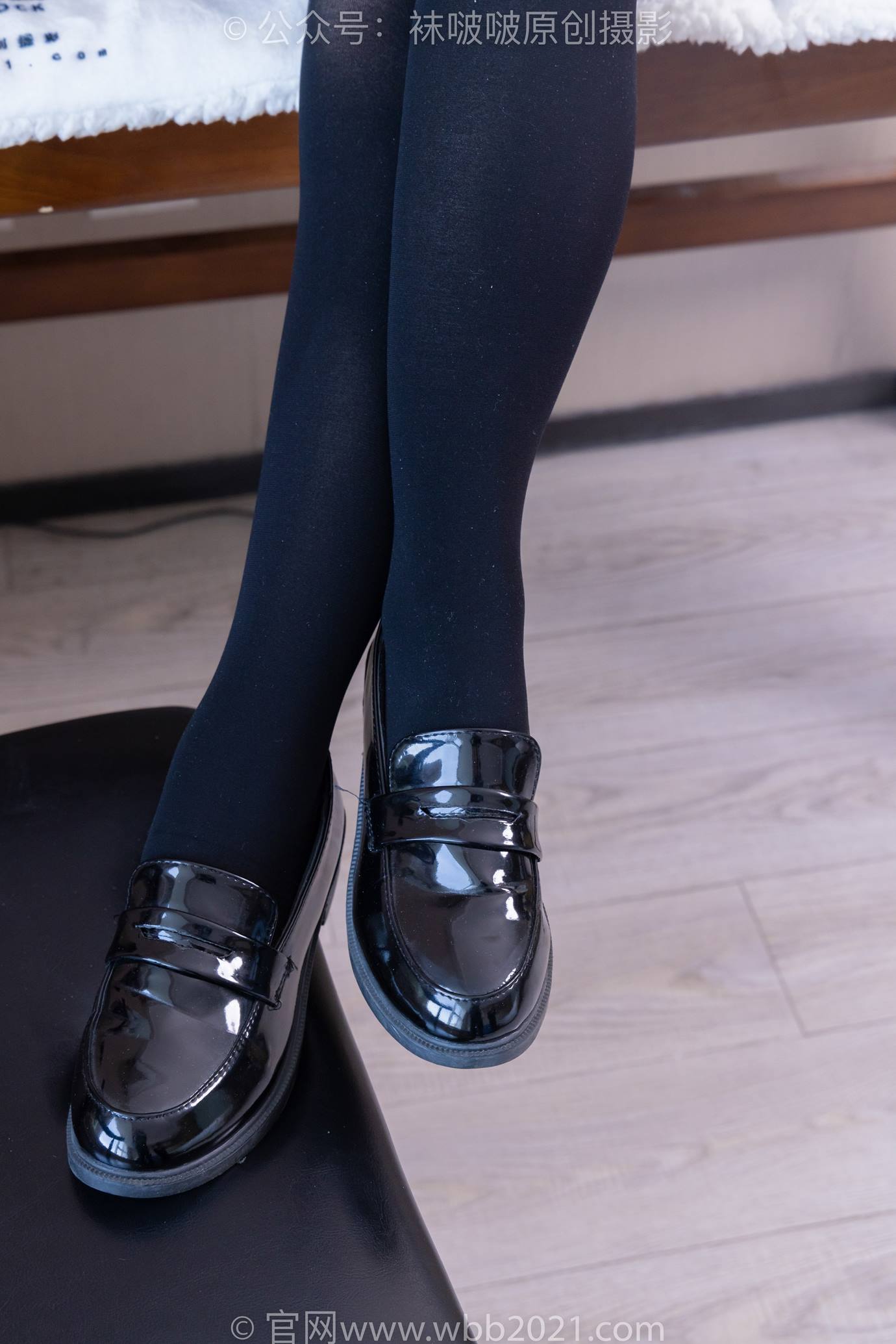 图片[37]-[BoBoSocks袜啵啵]NO.523 甜甜圈-皮鞋、厚黑丝[129P] – 速更版-美库