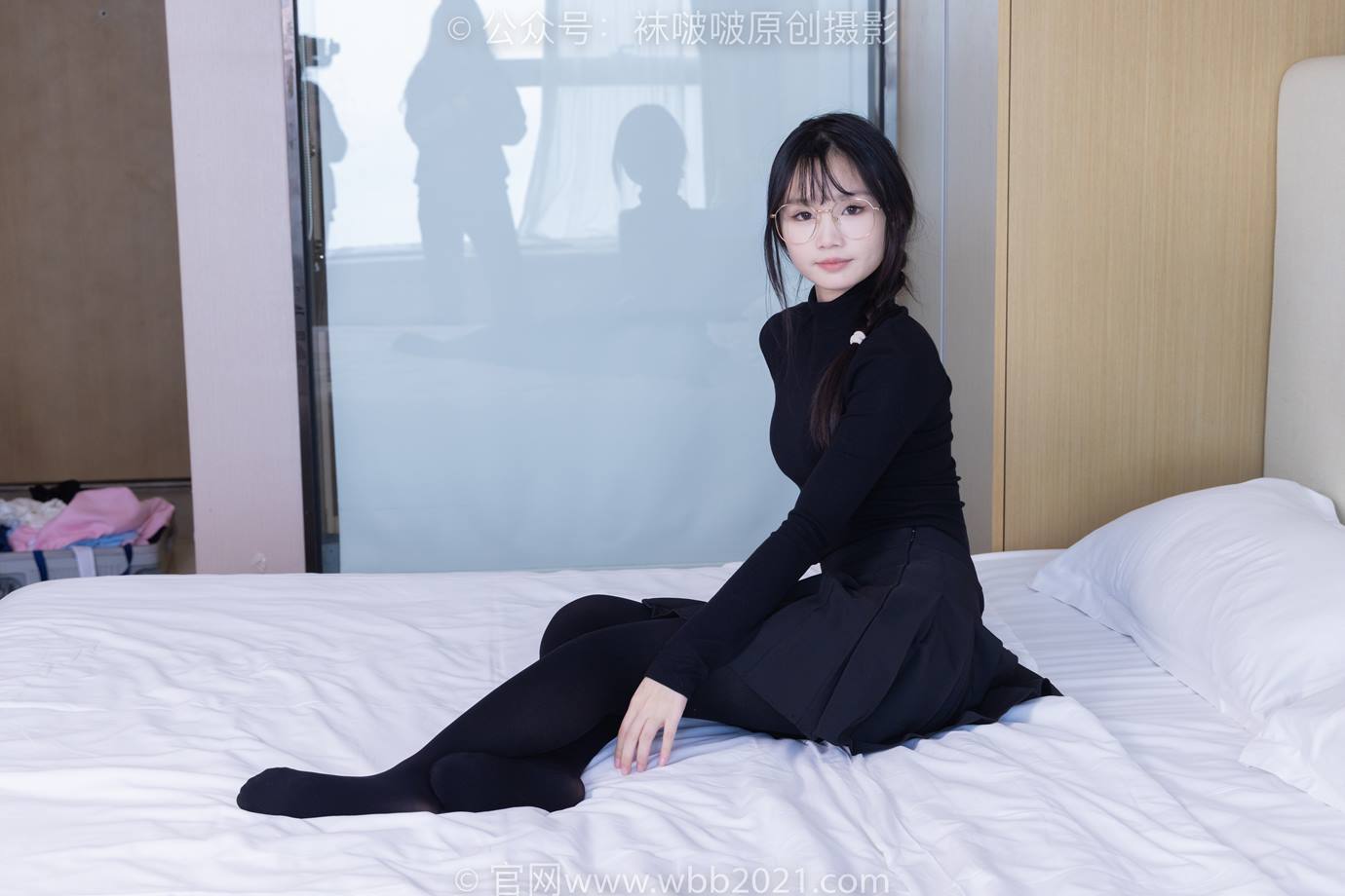 图片[52]-[BoBoSocks袜啵啵]NO.523 甜甜圈-皮鞋、厚黑丝[129P] – 速更版-美库