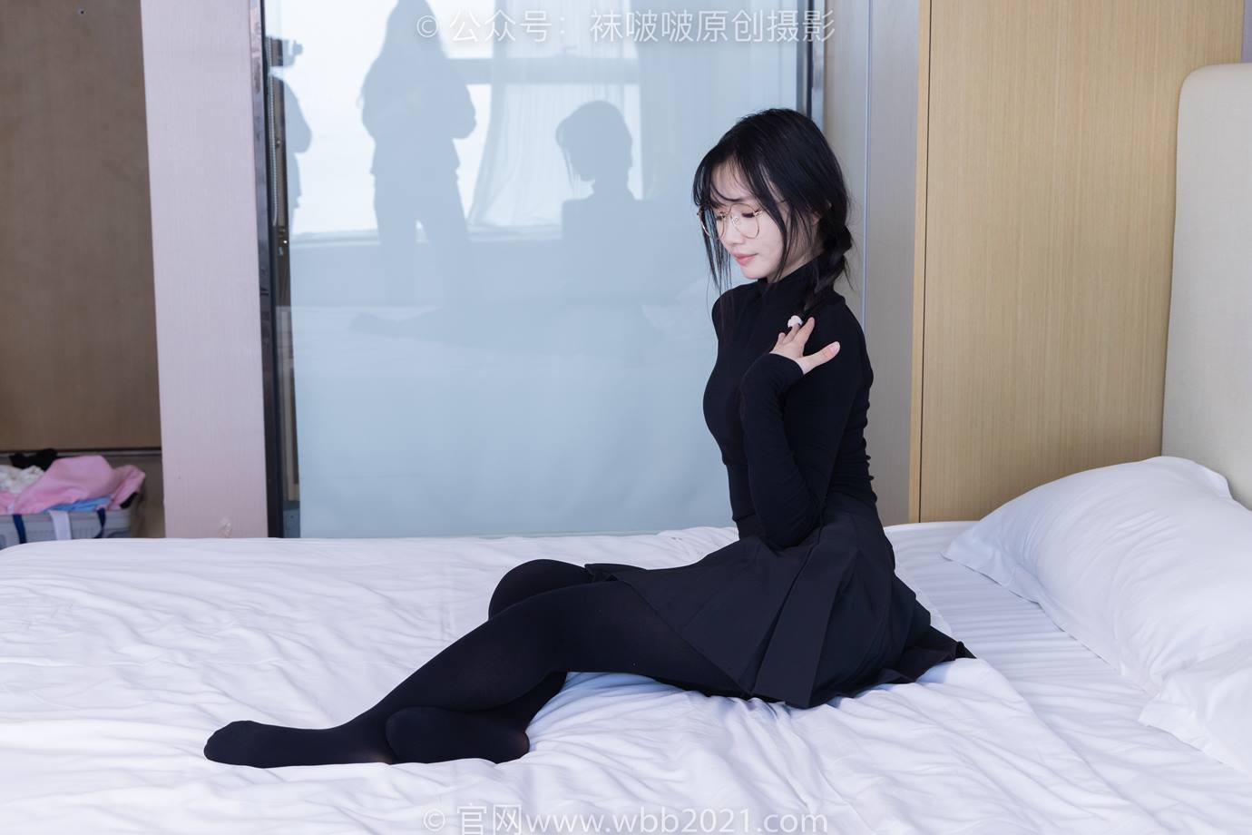 图片[53]-[BoBoSocks袜啵啵]NO.523 甜甜圈-皮鞋、厚黑丝[129P] – 速更版-美库