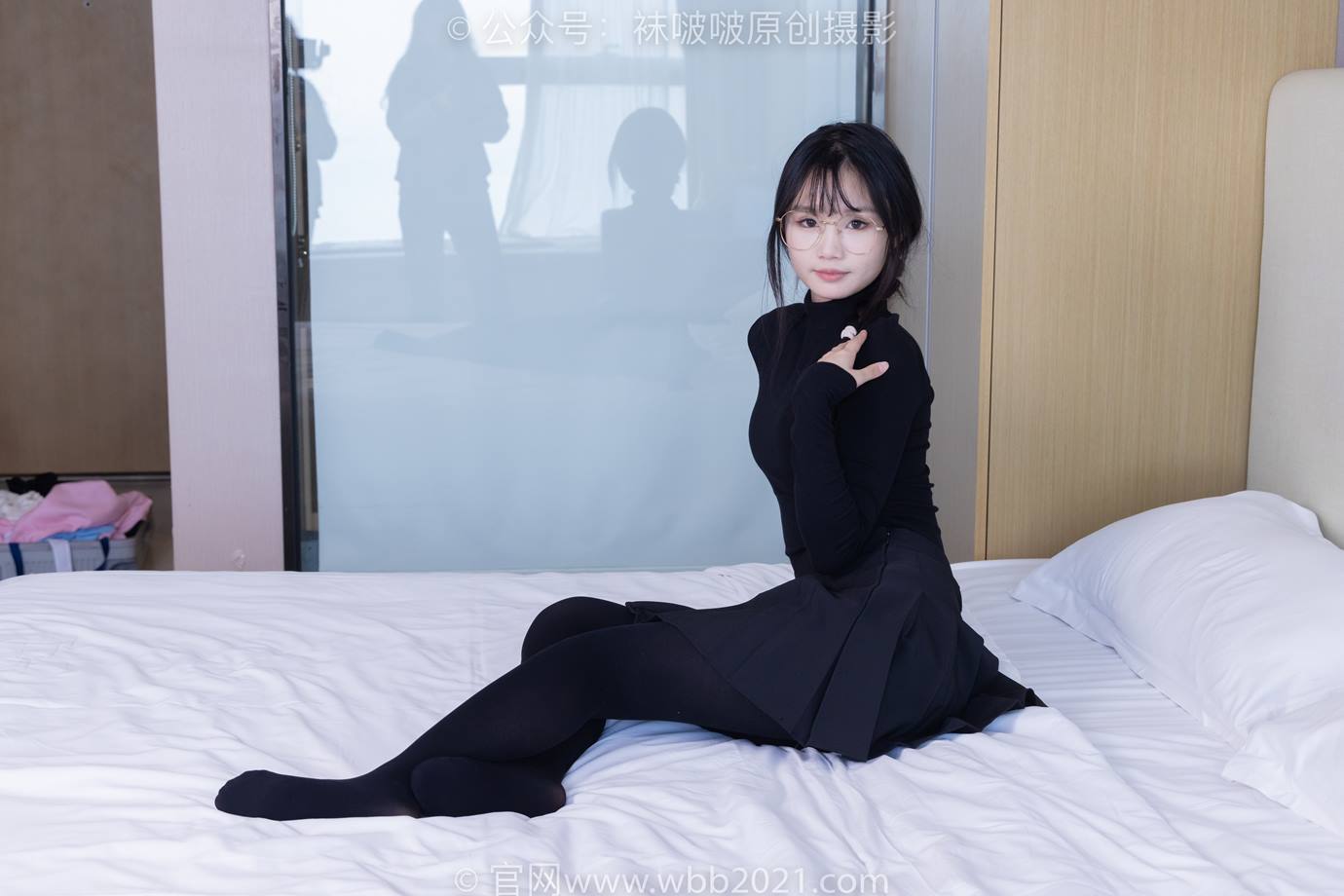 图片[54]-[BoBoSocks袜啵啵]NO.523 甜甜圈-皮鞋、厚黑丝[129P] – 速更版-美库