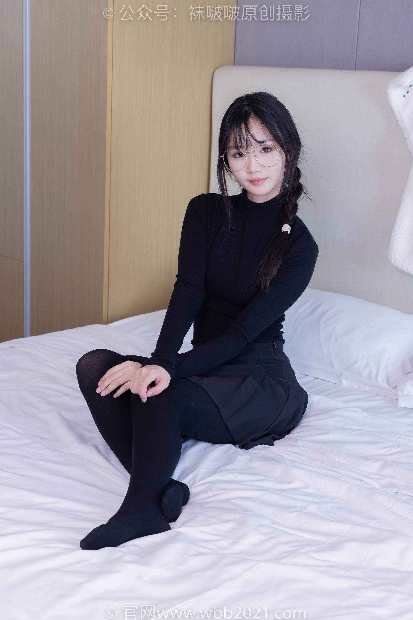 图片[56]-[BoBoSocks袜啵啵]NO.523 甜甜圈-皮鞋、厚黑丝[129P] – 速更版-美库