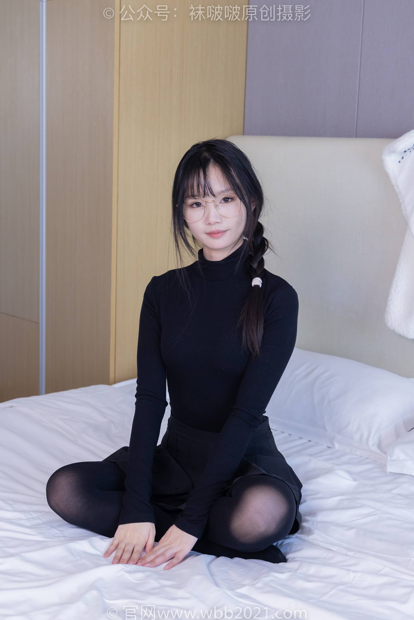 图片[63]-[BoBoSocks袜啵啵]NO.523 甜甜圈-皮鞋、厚黑丝[129P] – 速更版-美库