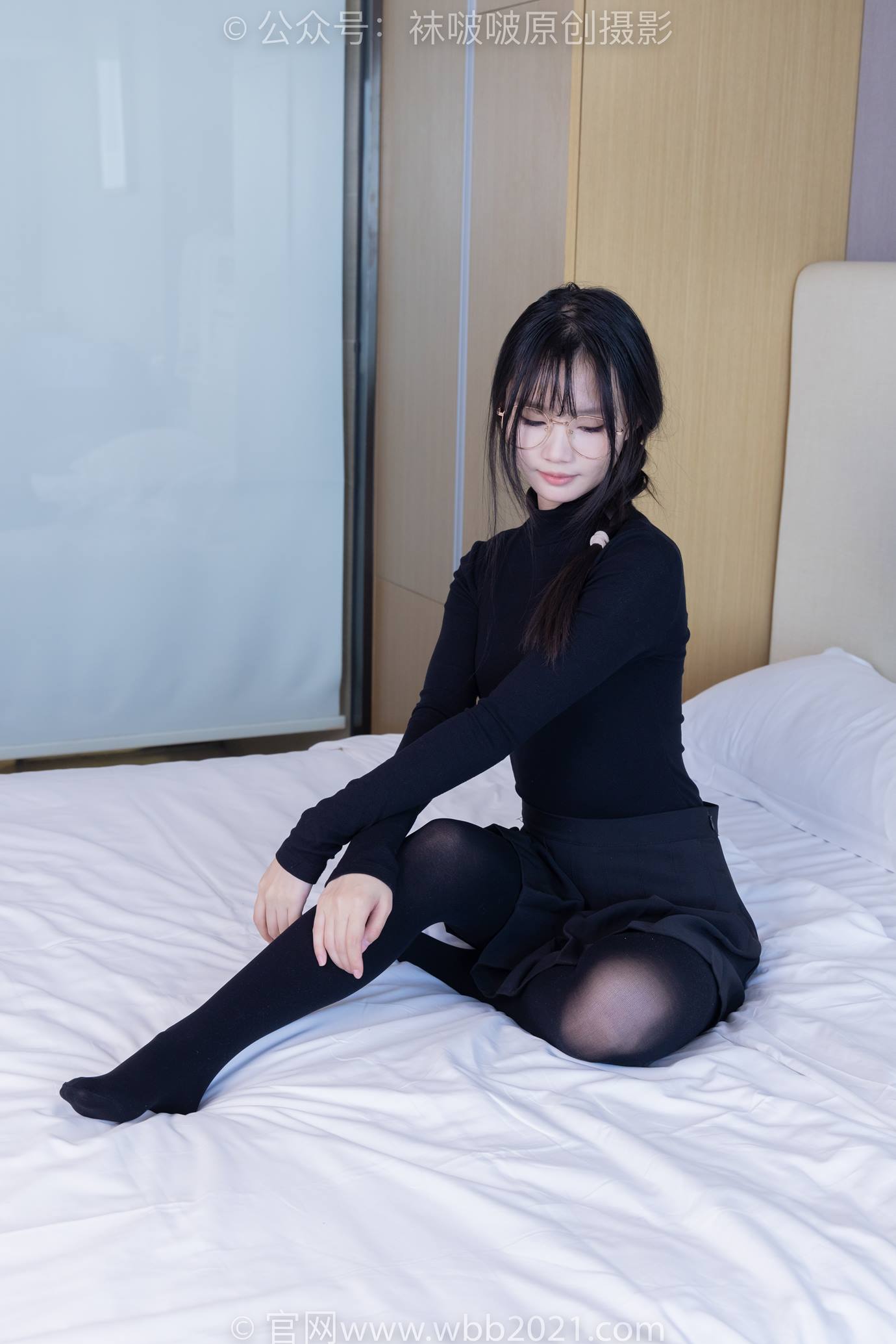 图片[71]-[BoBoSocks袜啵啵]NO.523 甜甜圈-皮鞋、厚黑丝[129P] – 速更版-美库