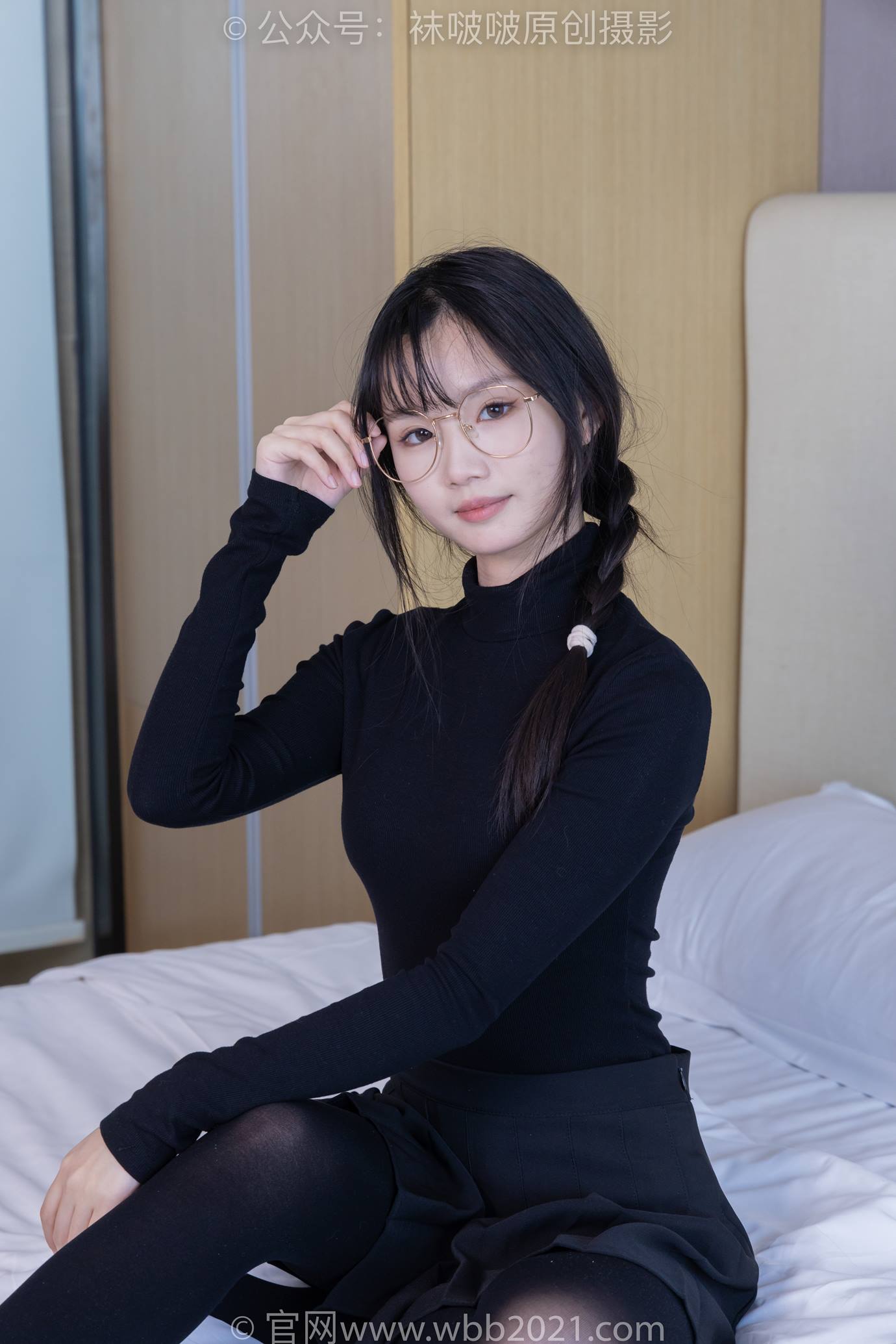 图片[73]-[BoBoSocks袜啵啵]NO.523 甜甜圈-皮鞋、厚黑丝[129P] – 速更版-美库