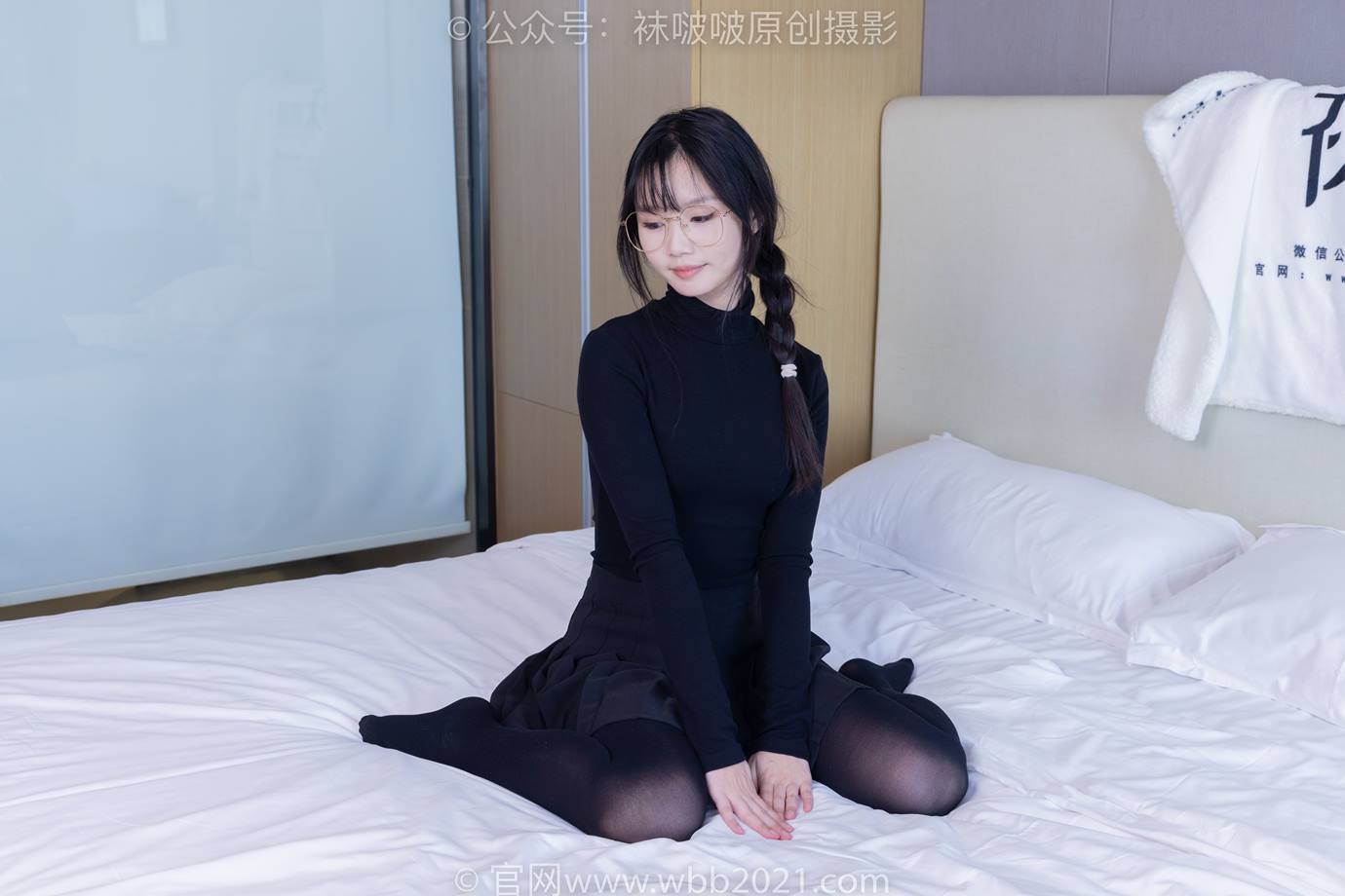 图片[79]-[BoBoSocks袜啵啵]NO.523 甜甜圈-皮鞋、厚黑丝[129P] – 速更版-美库