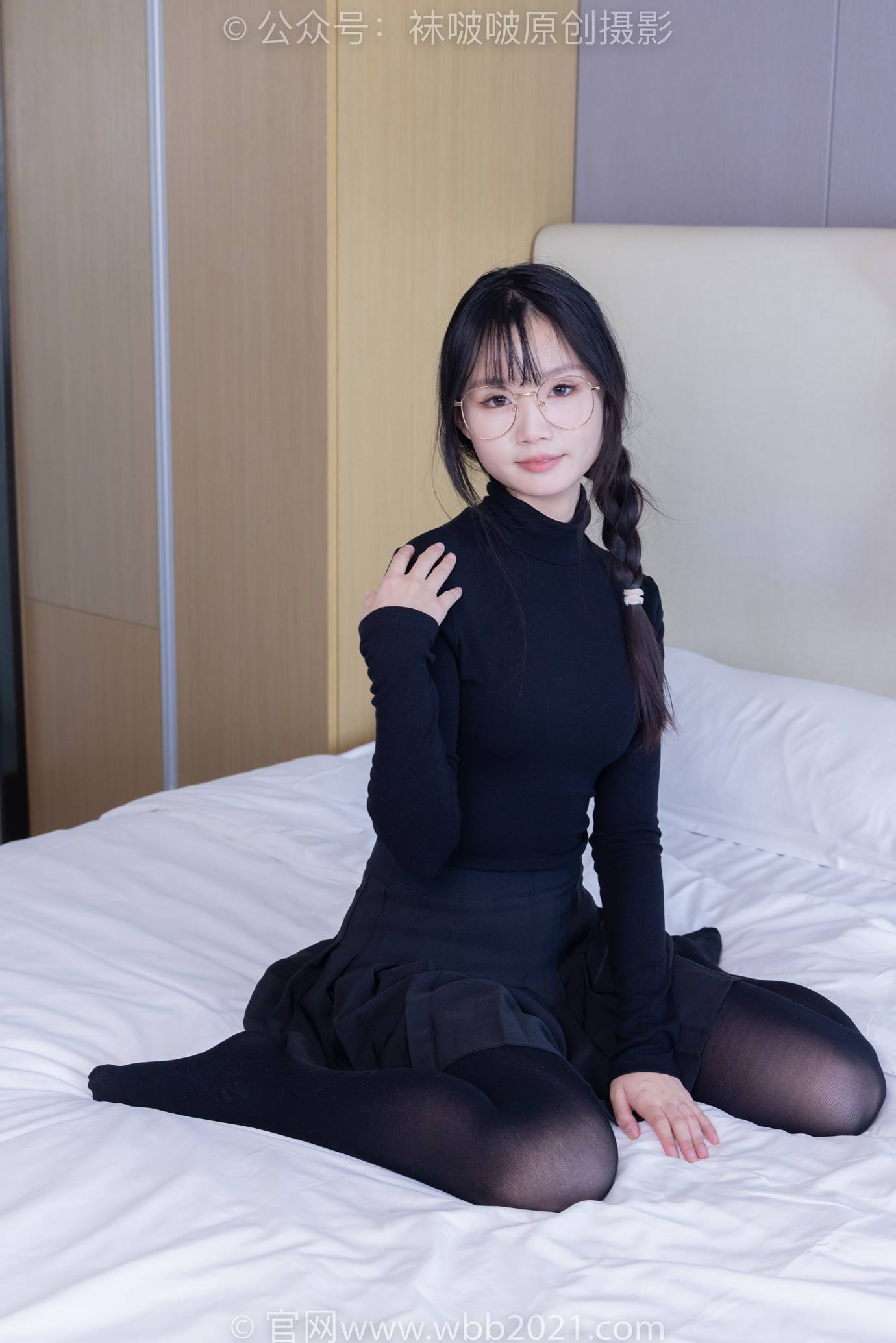 图片[80]-[BoBoSocks袜啵啵]NO.523 甜甜圈-皮鞋、厚黑丝[129P] – 速更版-美库