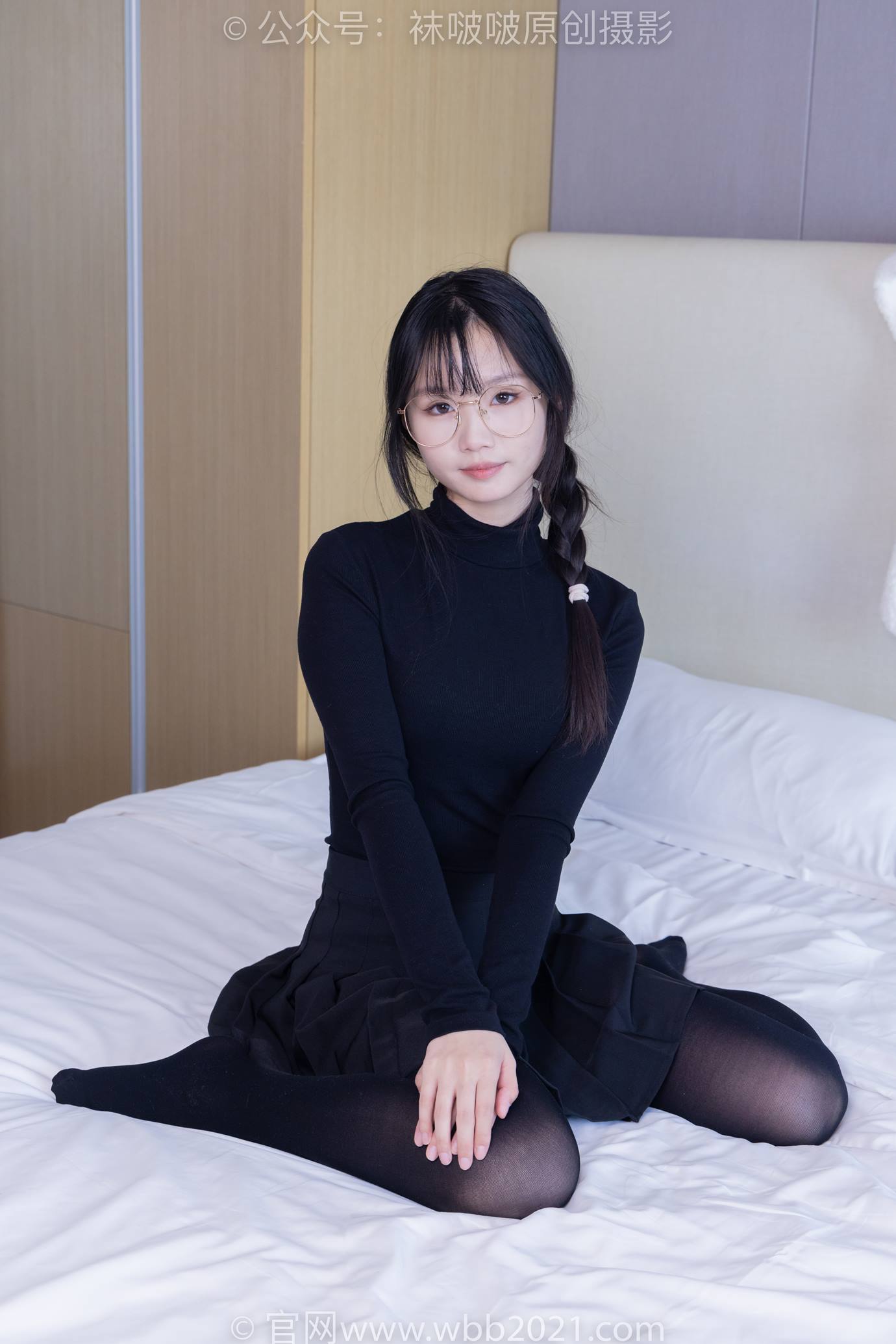 图片[82]-[BoBoSocks袜啵啵]NO.523 甜甜圈-皮鞋、厚黑丝[129P] – 速更版-美库