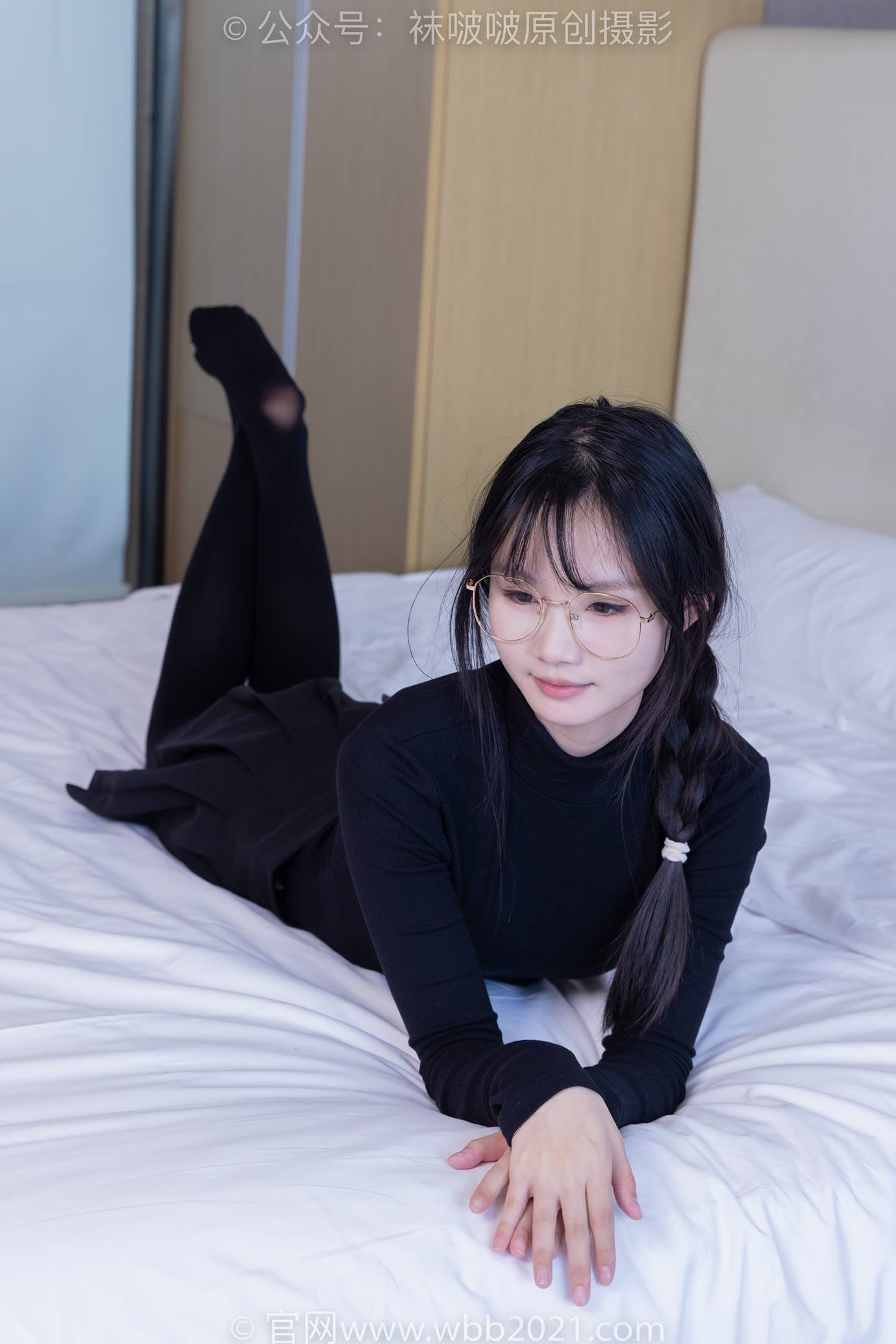 图片[86]-[BoBoSocks袜啵啵]NO.523 甜甜圈-皮鞋、厚黑丝[129P] – 速更版-美库