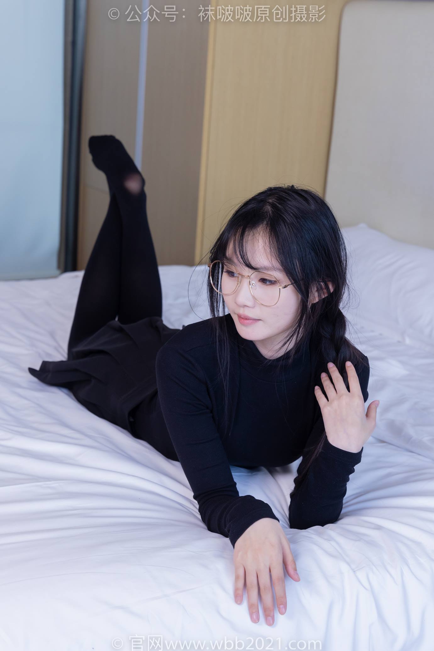 图片[87]-[BoBoSocks袜啵啵]NO.523 甜甜圈-皮鞋、厚黑丝[129P] – 速更版-美库