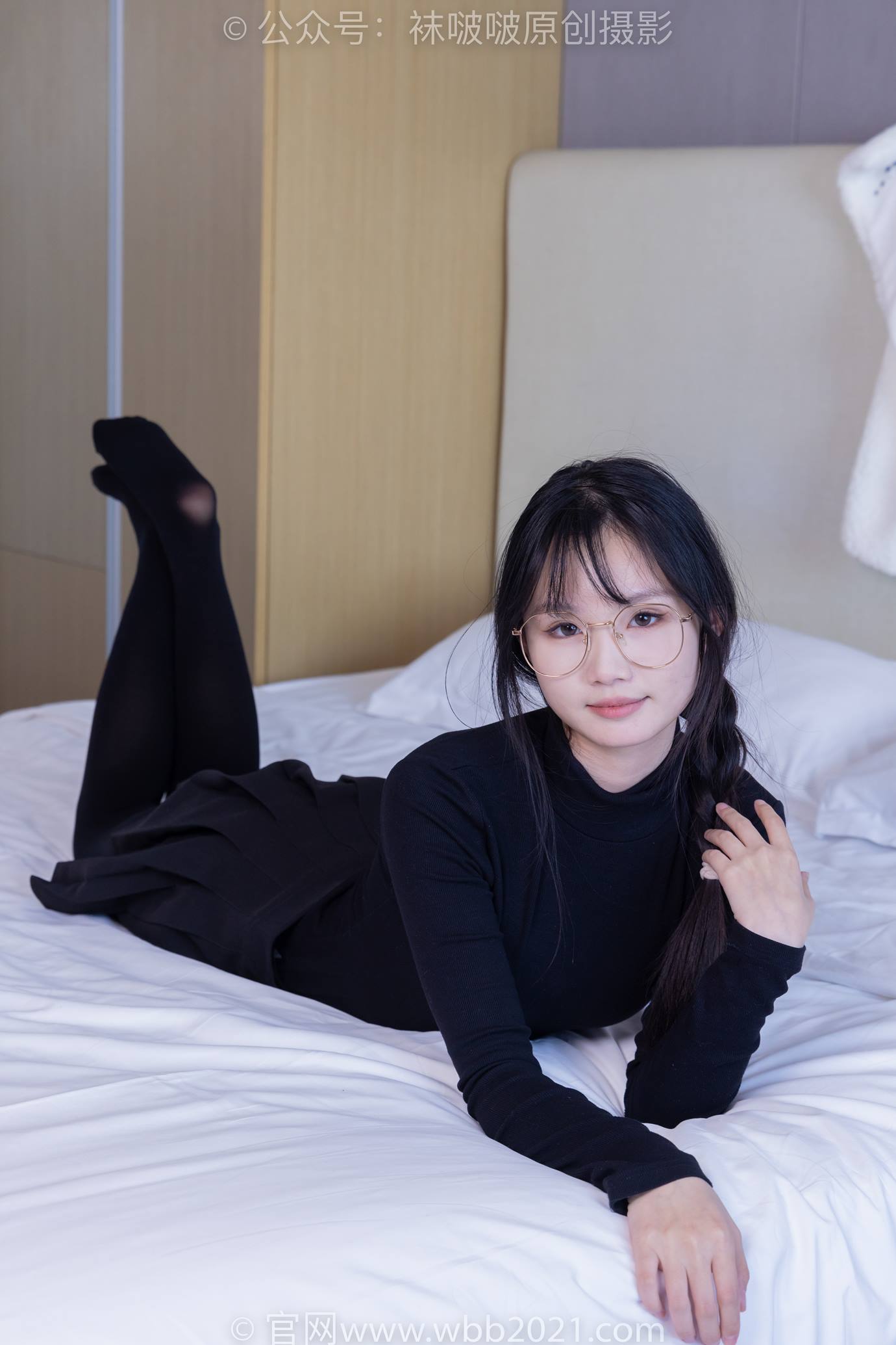 图片[88]-[BoBoSocks袜啵啵]NO.523 甜甜圈-皮鞋、厚黑丝[129P] – 速更版-美库